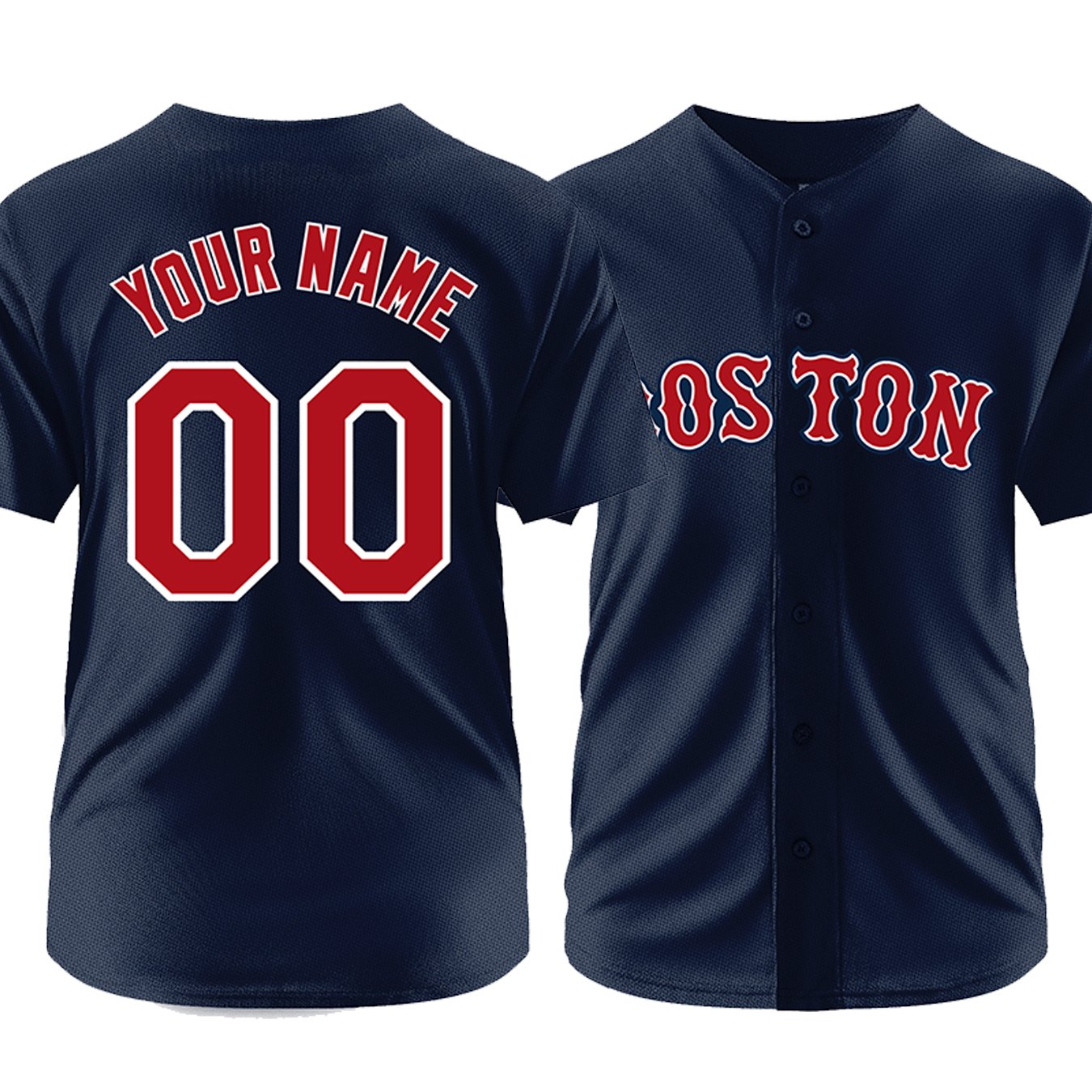 TEMU Customizable Name And Number Men's Baseball Jersey V-neck Embroidered Outdoor Leisure Sports Customization S-3xl