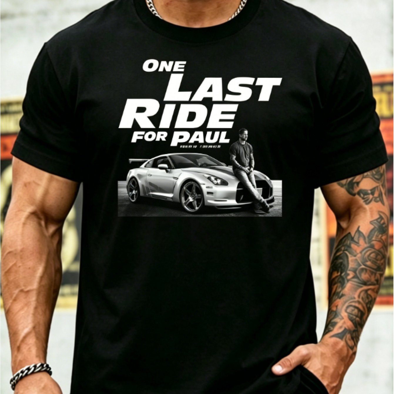 TEMU 's Last Ride. Designed First Walking Outfit Commemorative T-shirt. Summer Short-sleeve O-neck Unisex T-shirt