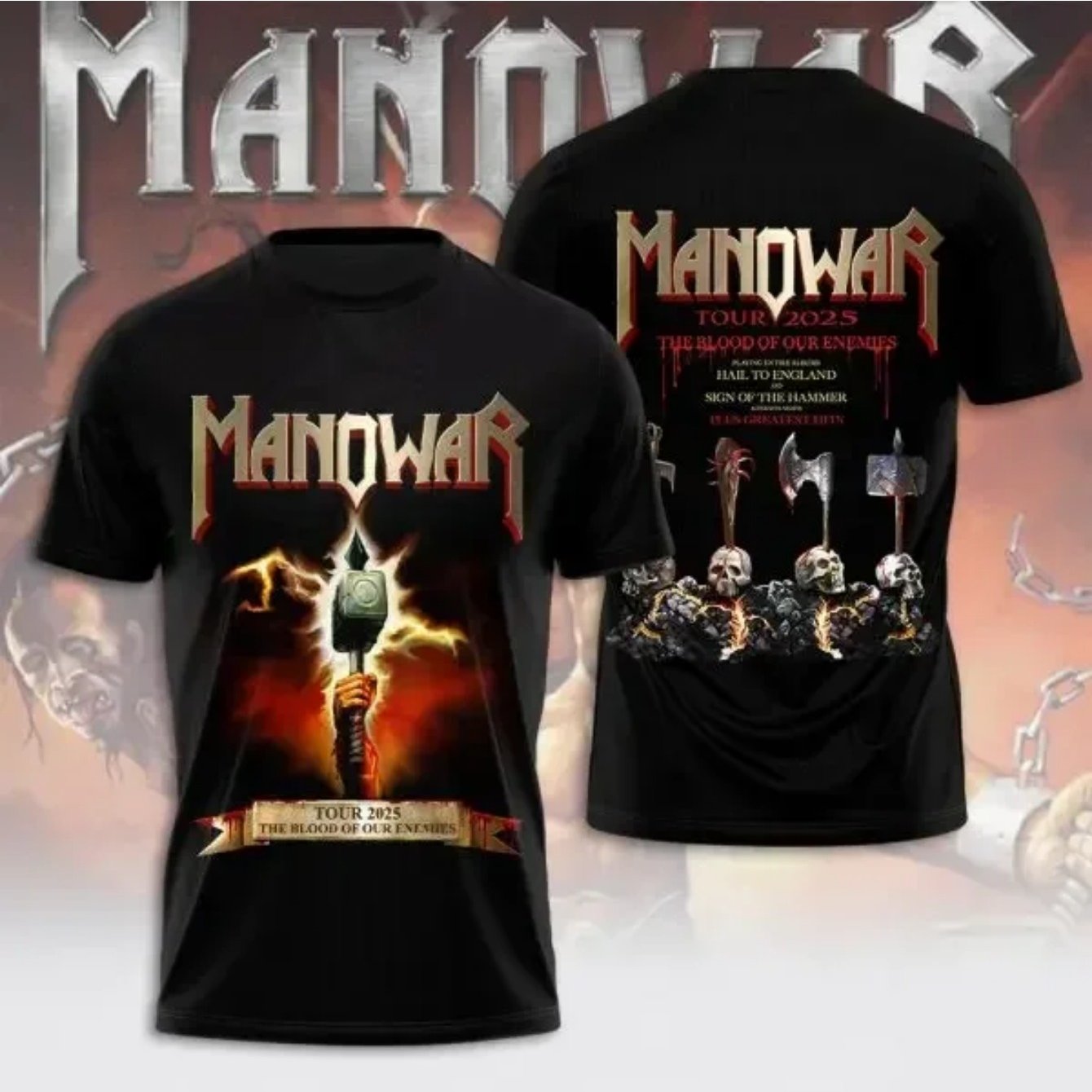 Image of Rock Band Harajuku Hip Hop 3d Print Sports Short Sleeve Men's Summer Outdoor Breathable Quick-drying T-shirt
