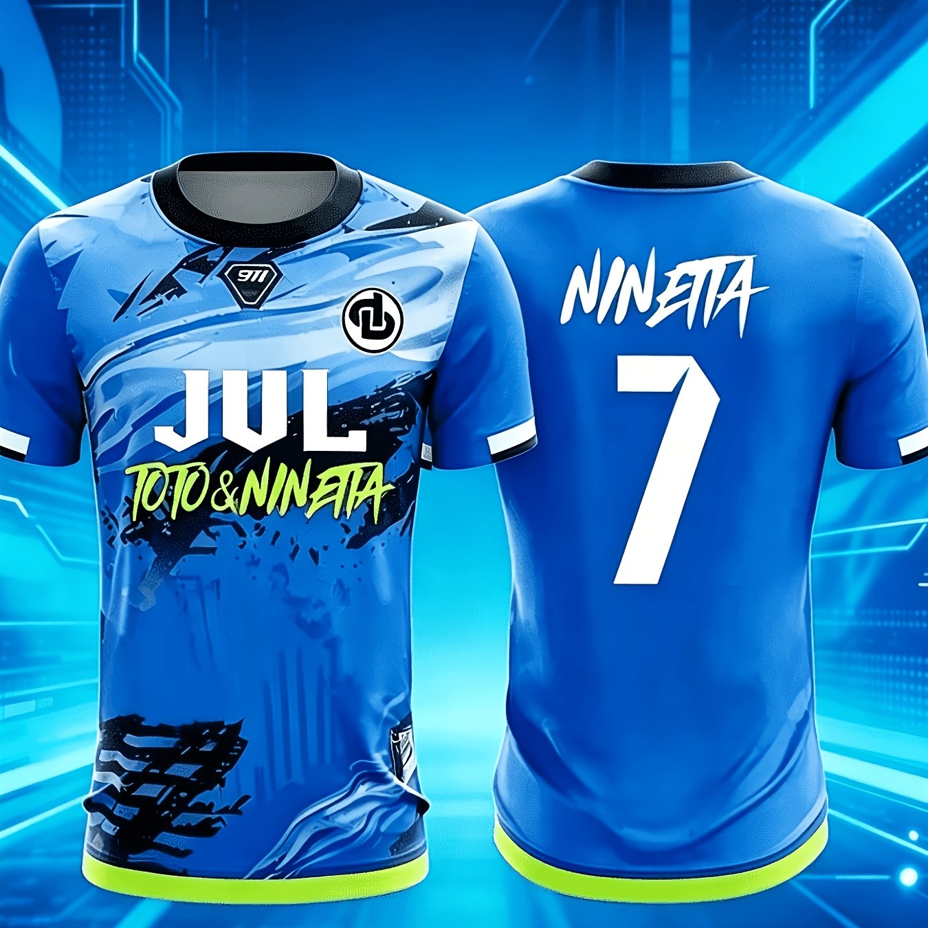 TEMU Men's Custom Personalized T-shirt With Name/number/text/ - Short-sleeve Crew Neck Tee Suitable For Uniforms, Promotional Events, Gifts - Machine