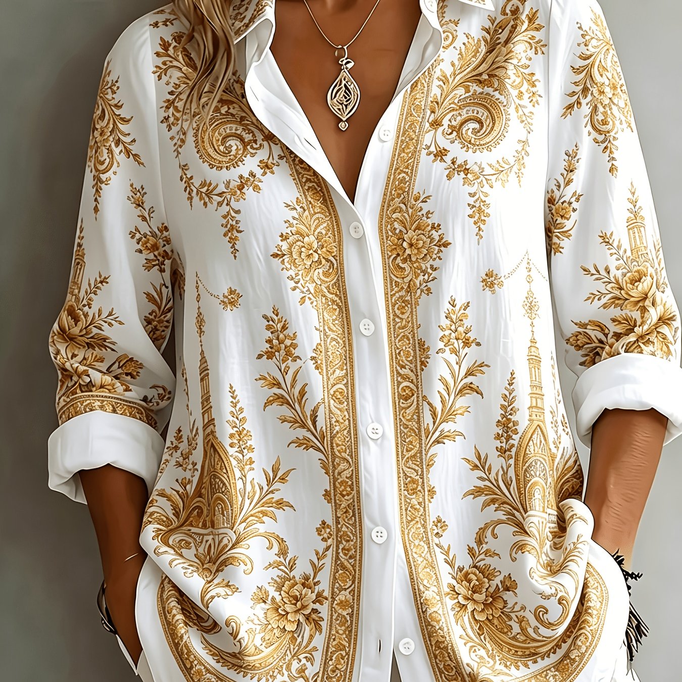 TEMU chemise et tendance pour femmes, printemps-été, pour les quotidiens et les activités de