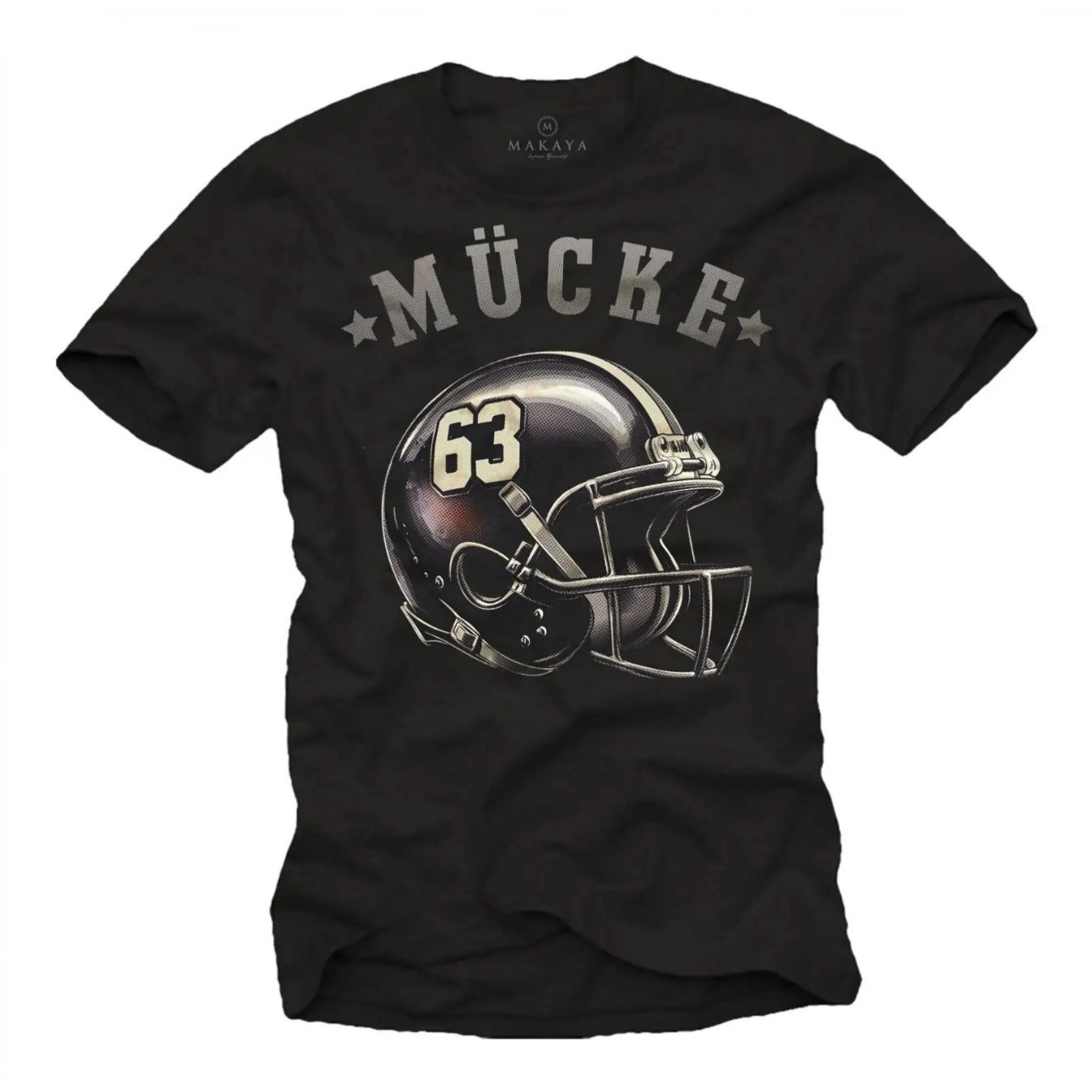 Image of Mosquito 63 Men's Vintage Jersey T-shirt | Retro Helmet And 63 Graphic Tee, Regular Fit Casual Sports Apparel, Crew Neck, Short Sleeve, Stretch Fabric, , Perfect For Size