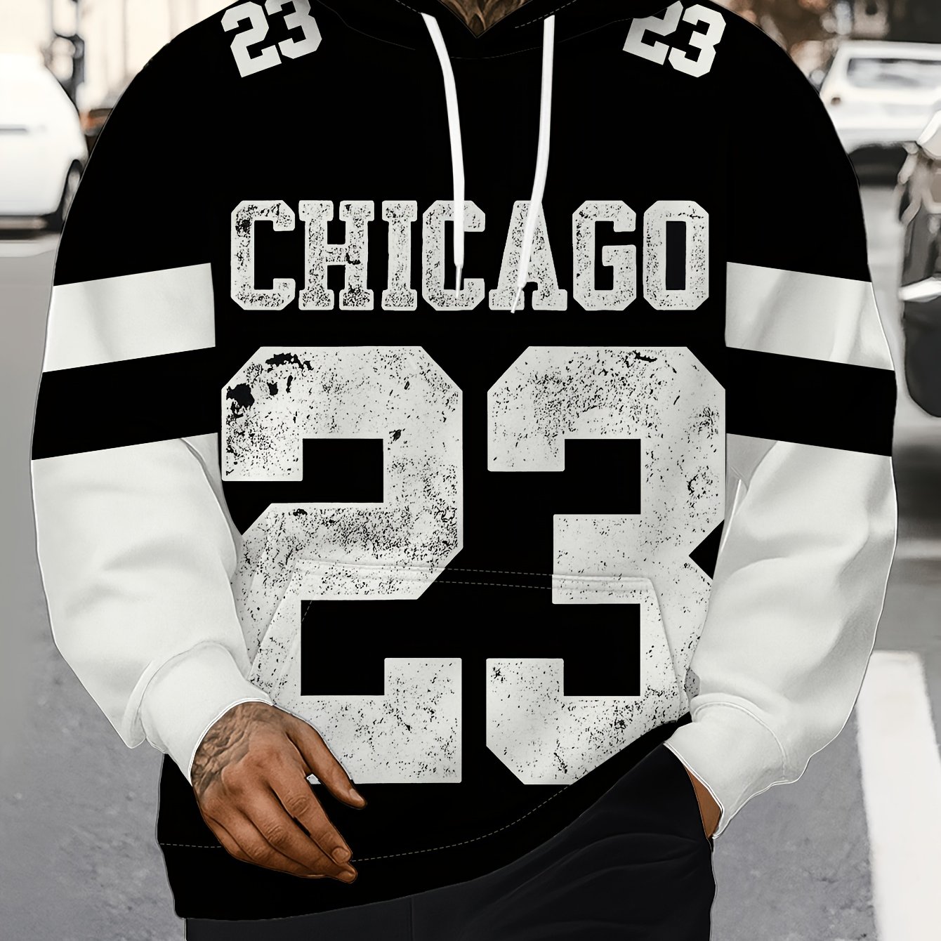 TEMU Men's Casual Hooded Sweatshirts Are Suitable For Stylish And Relaxed Outfits During The Autumn And Winter , Everyday Outdoor Wear