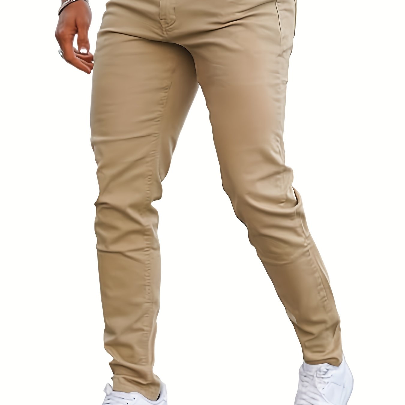 Men's Slim Fit Stretch Trousers