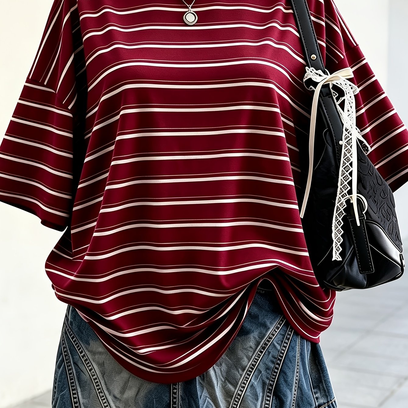 TEMU Women's Sporty Casual Trendy Simple Versatile Short-sleeve Top