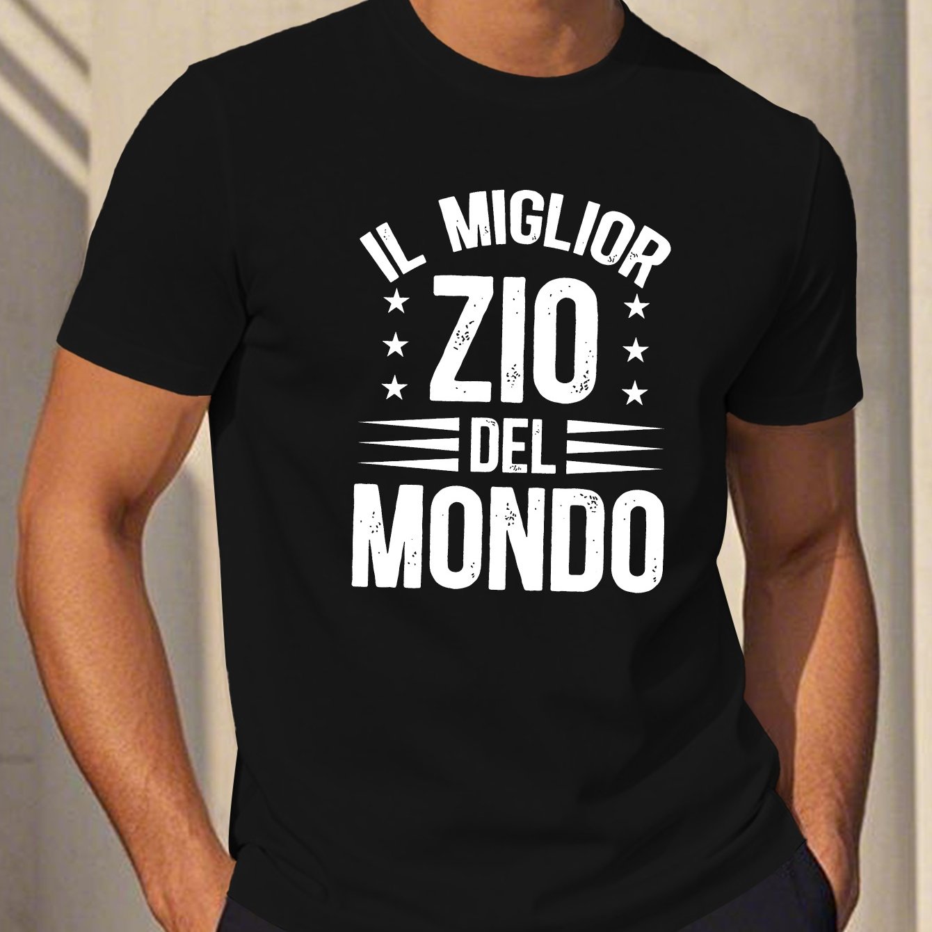 TEMU Casual Graphic Prints For Men's Short-sleeve Summer T-shirts