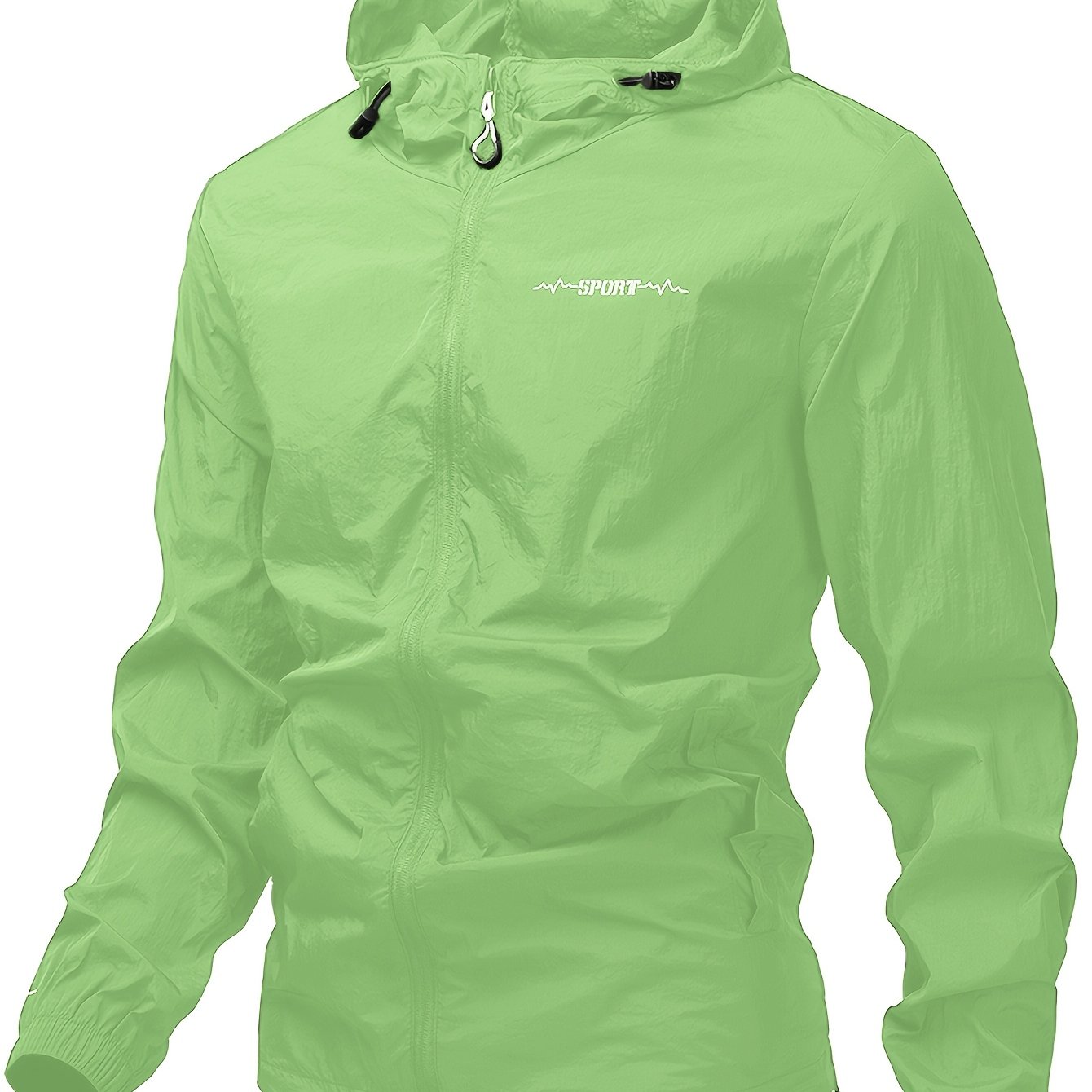 TEMU Men's Lightweight Camping Jacket Men's Long Sleeve Jacket Woven Outerwear Hoodie Jacket Casual Fashion Outerwear, Hunting