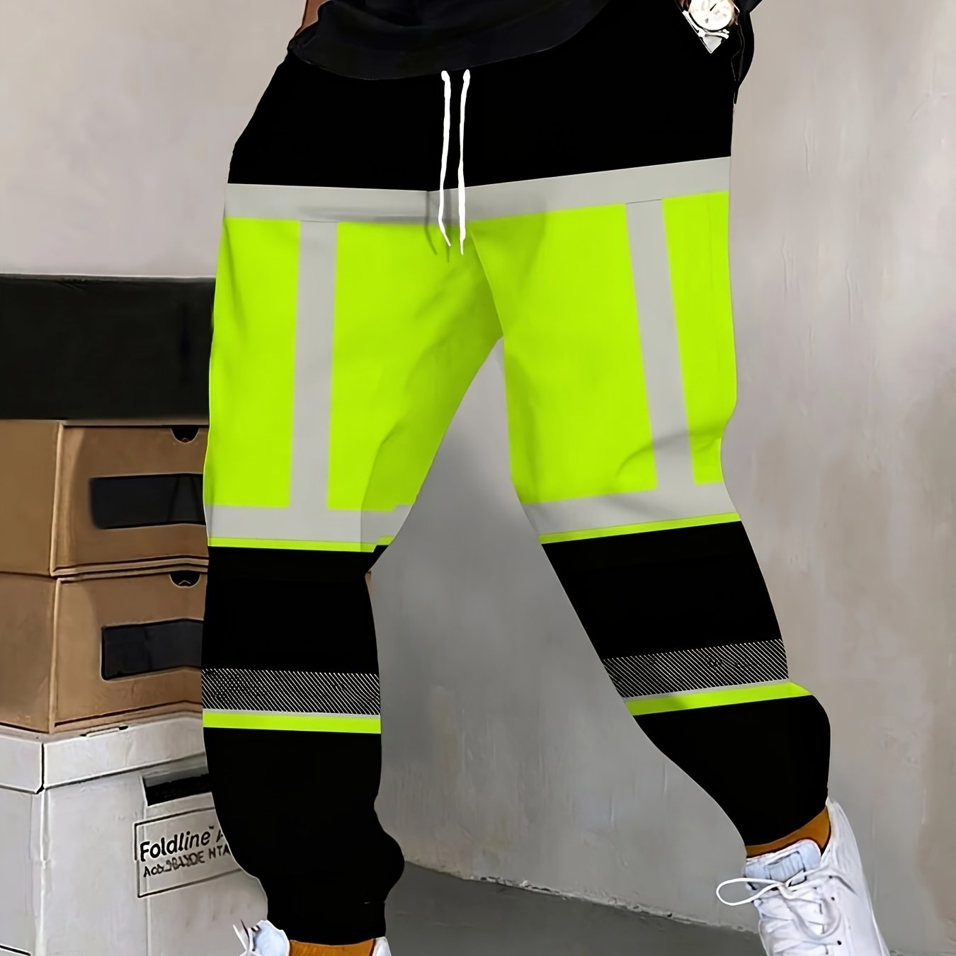 TEMU [print Design- Not Textured][print Design- Not Textured]- Sweatpants For Men And Women, Sporty Casual Jogger Pants, Street Fashion Hip-hop Style