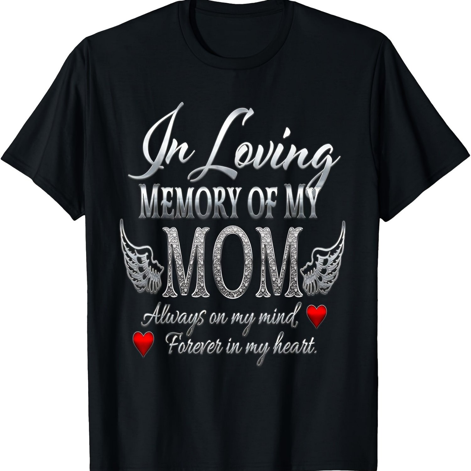TEMU Artistic Adult T-shirt: , Heart. Vintage Commemorative Style, Unisex T-shirt[cool Design]. Labor Day Street Fashion Style. Women's Comfortable