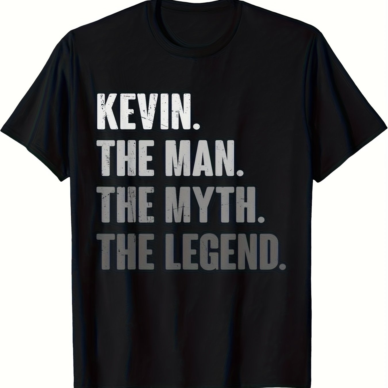 TEMU Pour The for Man The Legend Cadeau Drôle pour T-Shirt Décontracté Tee Original Humoristique T-Shirt - Cadeau de Fête Unisexe Sortie Décontractée
