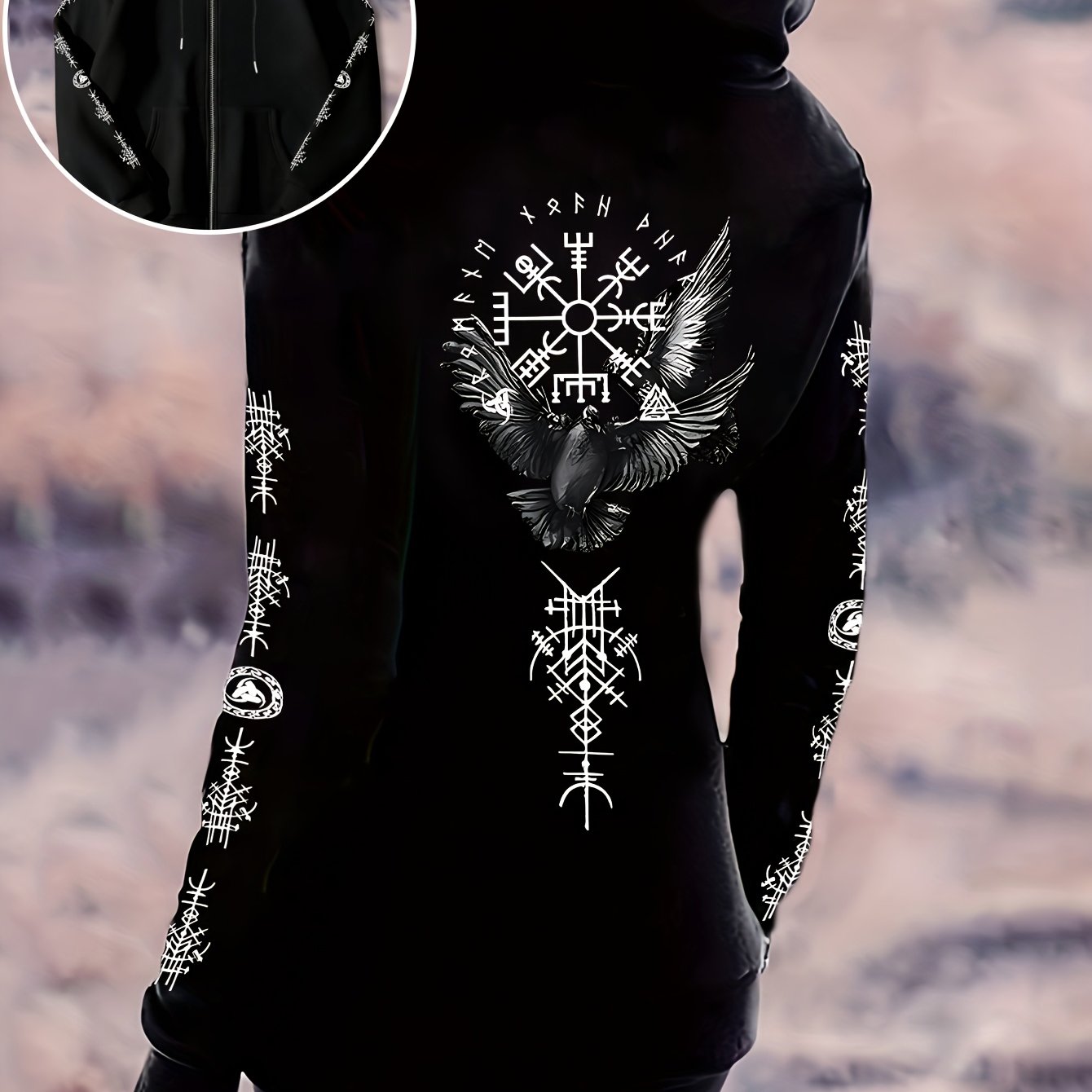 E-shop 2025 Trendiger, neuer, modischer, individueller, einzigartiger Design Tierdruck Damen Reißverschluss Lässiger Retro Hoodie Sweatshirt