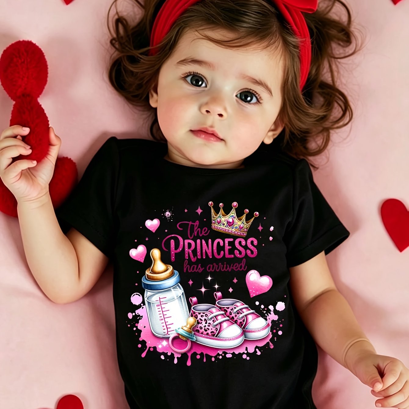 Image of Hy7024 Baby & Toddler " Has " Bottle And Shoe Fashion Newborn Onesie, Perfect For Outdoor