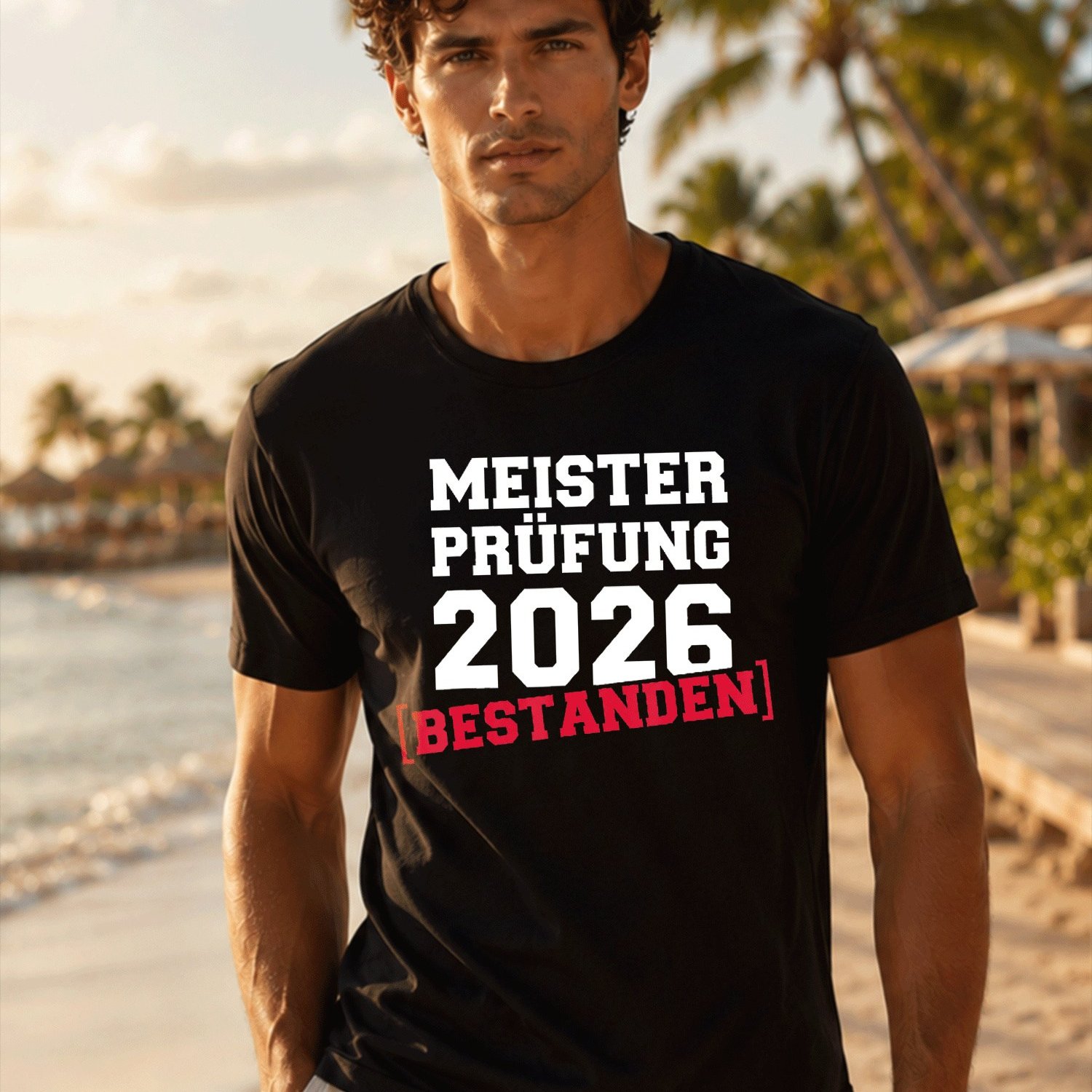 2026 Master Exam -shirt For Men Women Unisex Summer Casual Short Sleeve T-shirt - Lightweight Tee For Seaside Vacation, Beach Resort, And