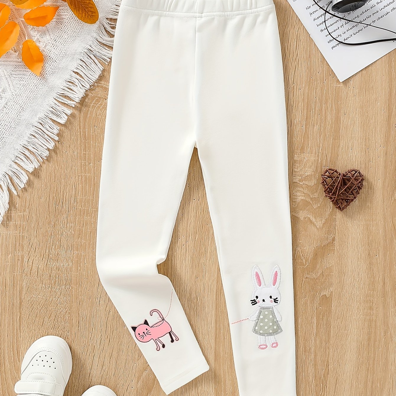 95% Girls' Leggings, Spring/autumn Outer Wear, ' Autumn Stretch Long Pants, Spring Trousers, Girls' Slim Autumn Underwear