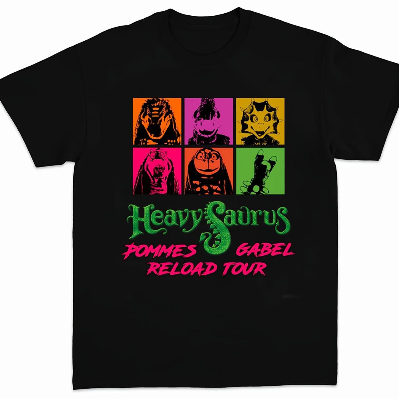 Heavy Pommes Gabel Tour Men's Plus Size T-shirt Unisex Tee
