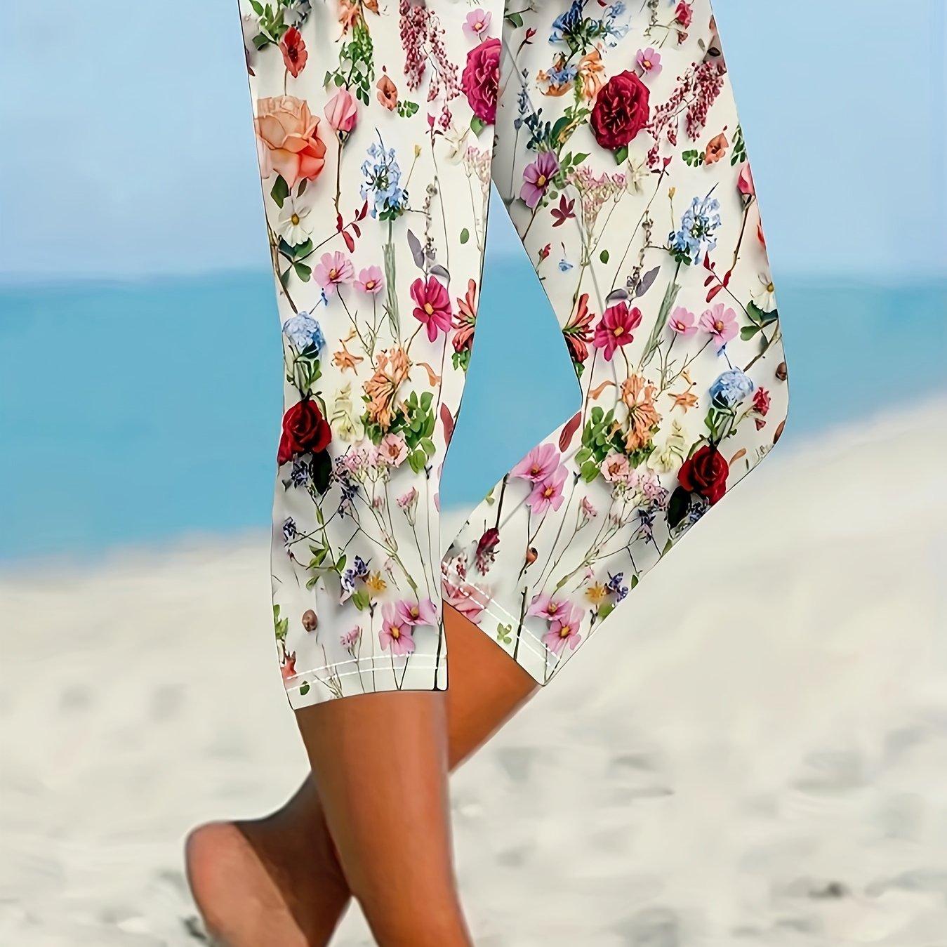 European And Printed Leggings