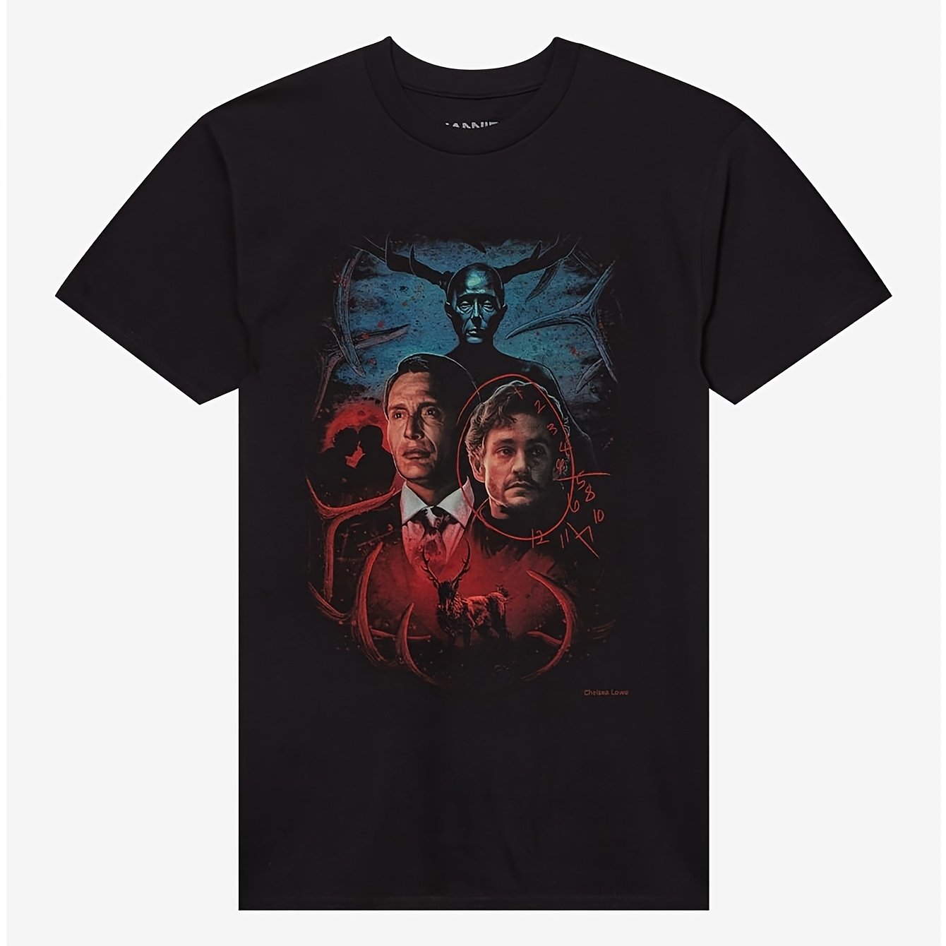 Hannibal Character Collage T-shirt A No-frills Standard Tee For T-shirt Originalists Birthday Gifts Christmas Gifts