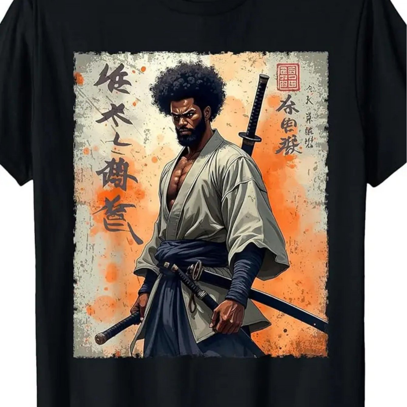 TEMU T-shirt imprimé lame de africain américain d'inspiration africaine vintage, adapté aux hommes, aux femmes et aux couples, T-shirt décontracté de