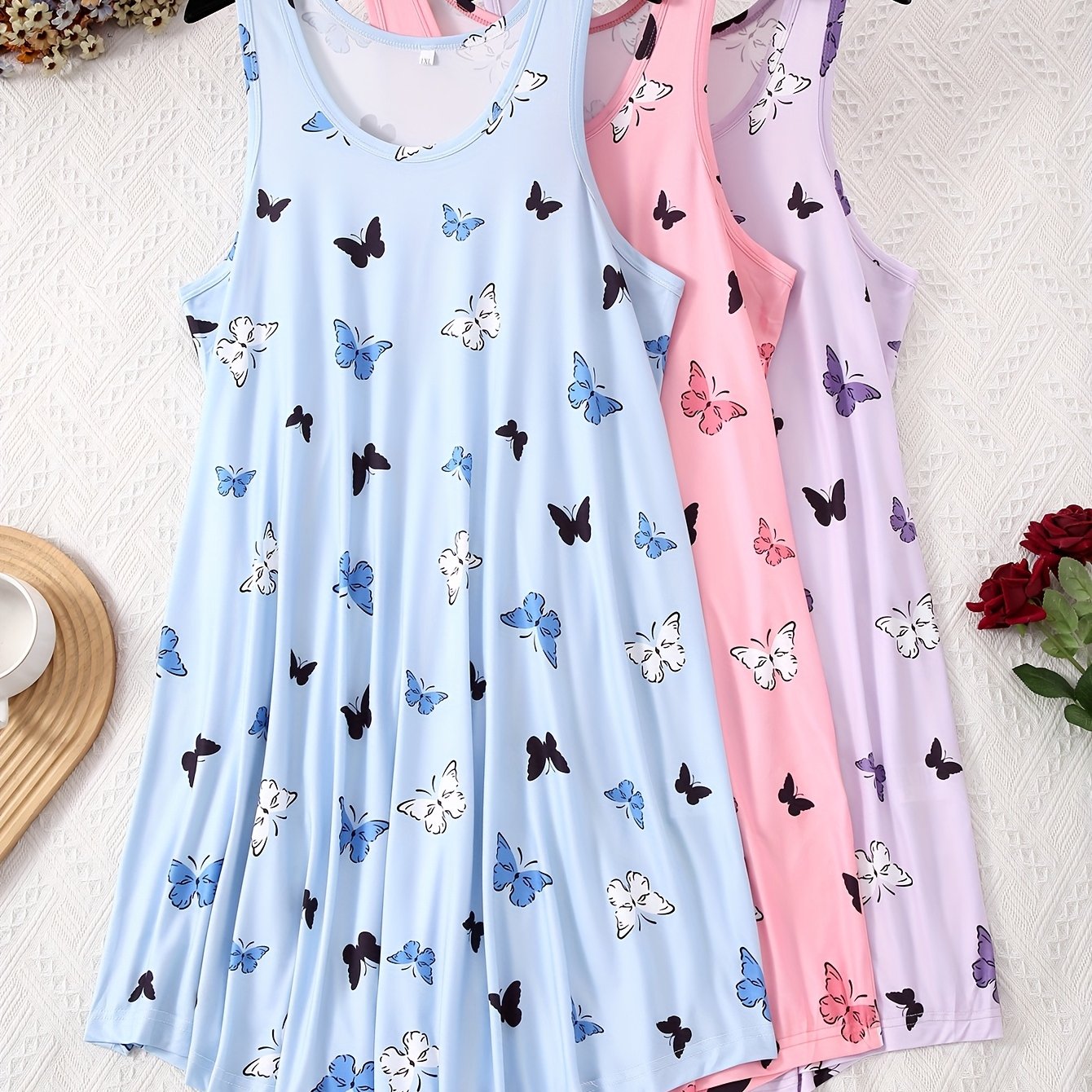 TEMU 1pc (random Color) Dress