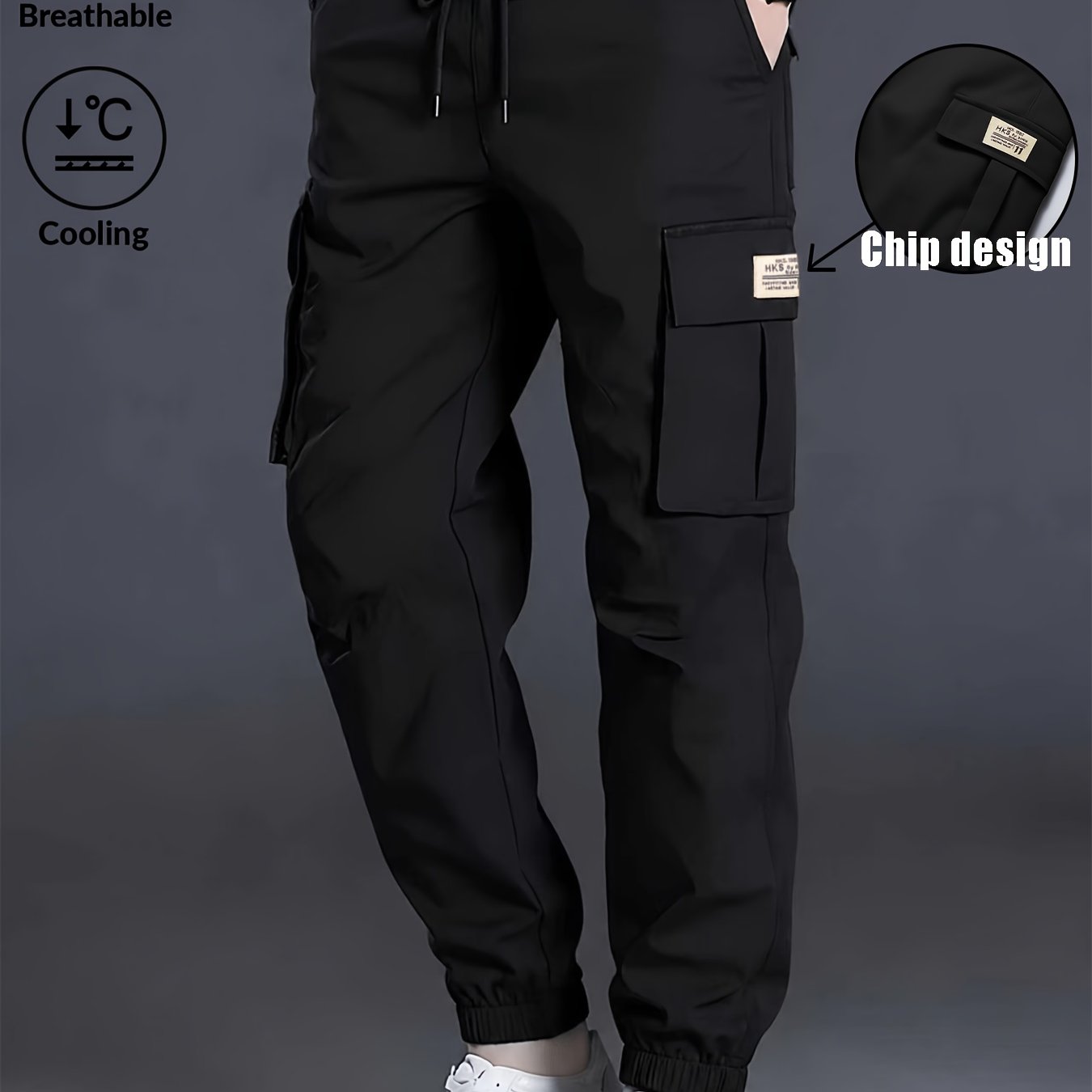 TEMU Men's And Women's Cargo Pants, Loose Outdoor Hiking Casual Multi- Trousers | Regular Fit Comfortable Wear | Perfect Gift , Men's Pants, Casual