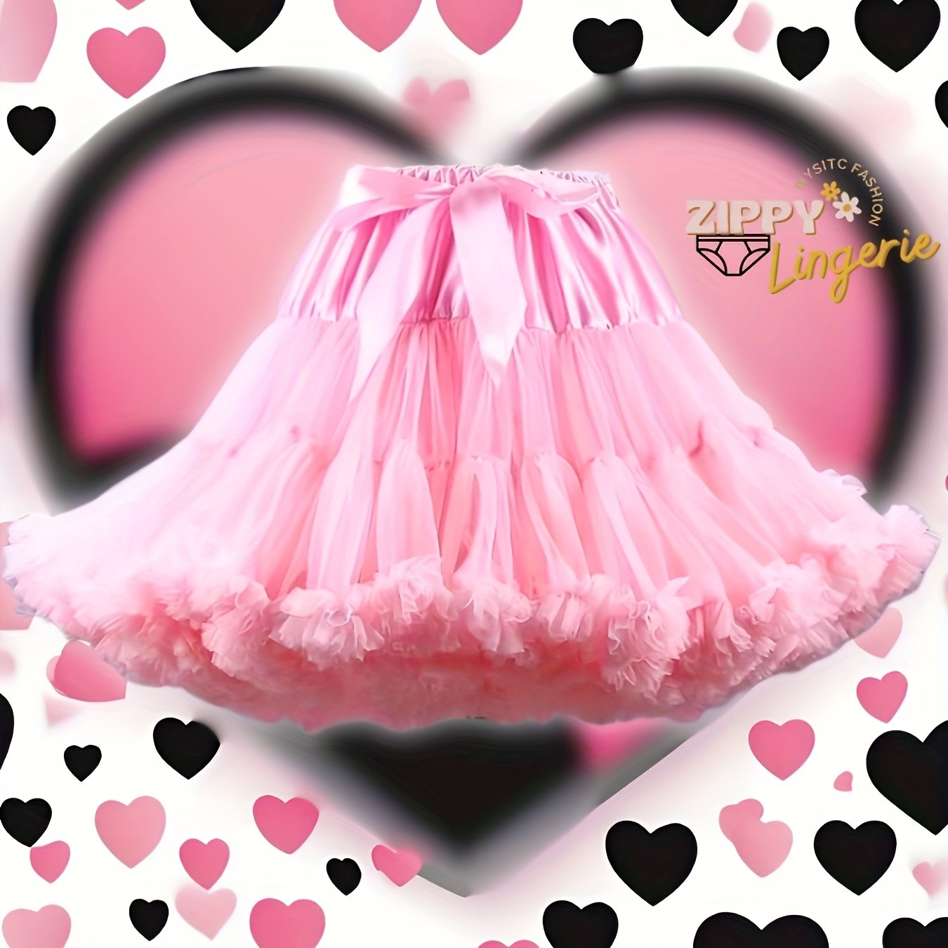 Women's Short Slip Dress, Fairy Tutu Skirt With Elastic Waist - Non-sheer Layered Skirt For Halloween And Parties, Balletcore Short Tulle Skirt For Women And, Festival Outfit And Photoshoot, Gift For