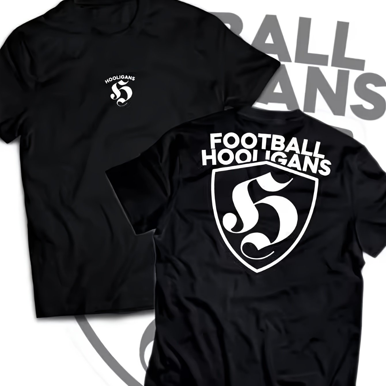 T-shirt Men Football Shirt Supporter Holigans Fashion Short Sleeves Women