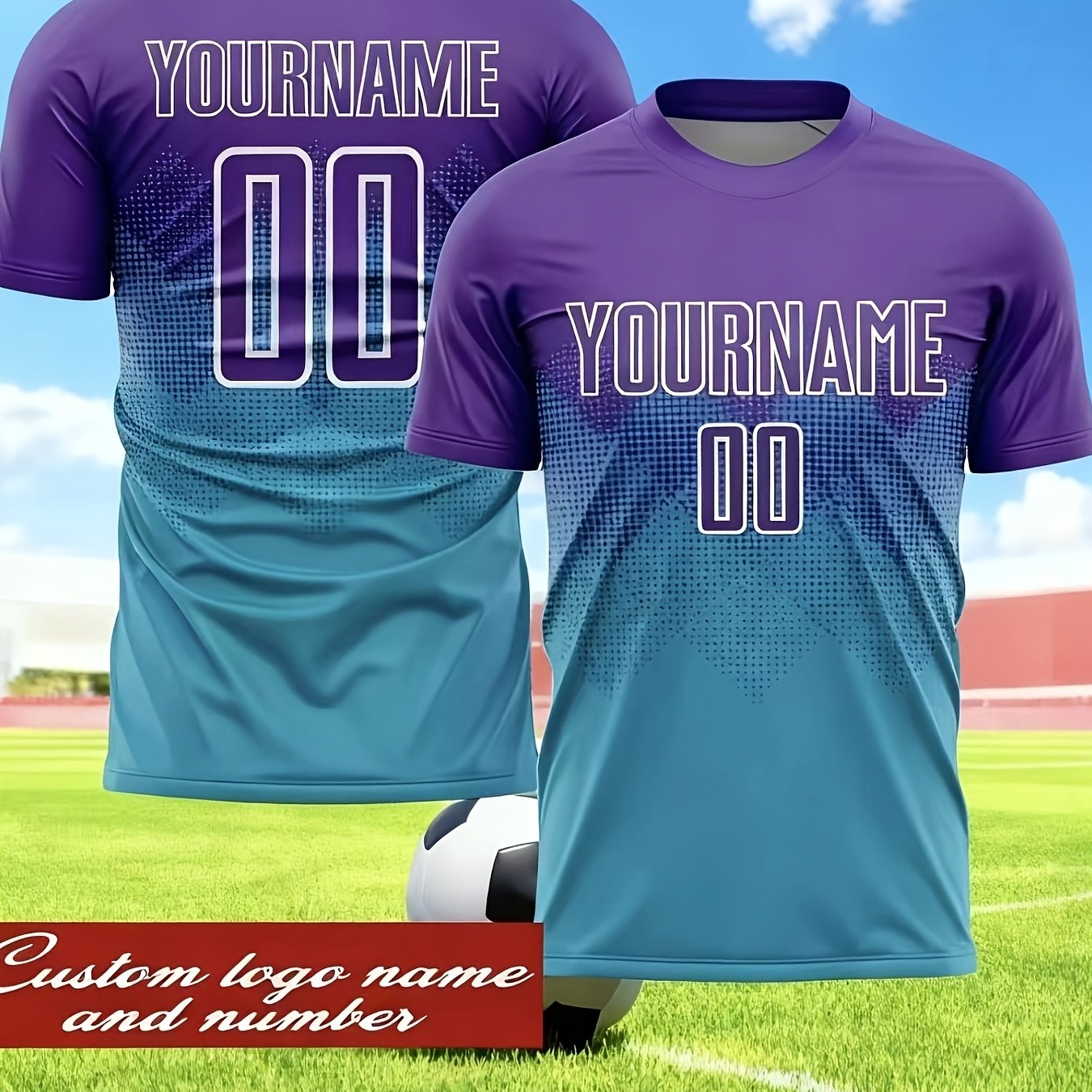 TEMU Maillots personnalisés avec et numéros sur mesure - Vêtements de sport légers et respirants sur mesure pour , et volleyball, convient aux hommes