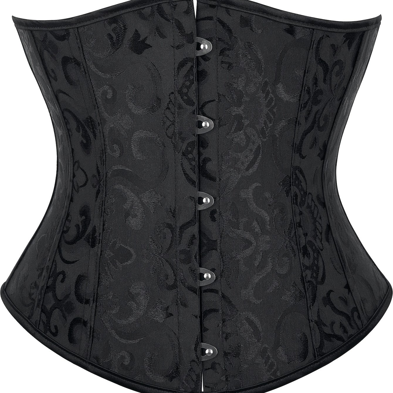 TEMU Ceinture corset sous- grande taille pour femme - Gainant de corps ajustable à lacets, convient pour le ventre et -, amaigrissant de couleur unie