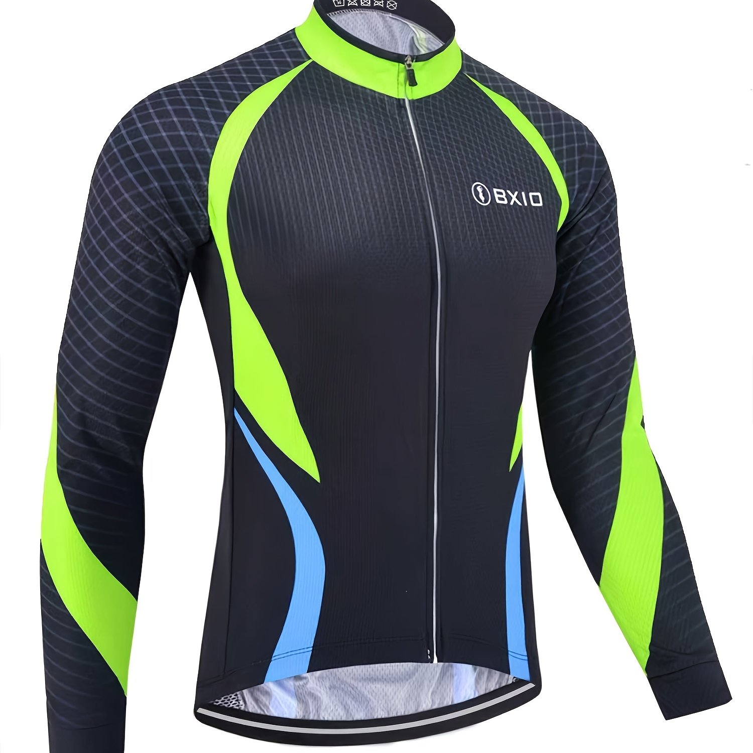 E-shop Radbekleidung Frühling und Herbst Langarm Damen & Herren Slim Fit Atmungsaktiv Schnelltrocknend Schweißableitende Radfahrer-Oberteile