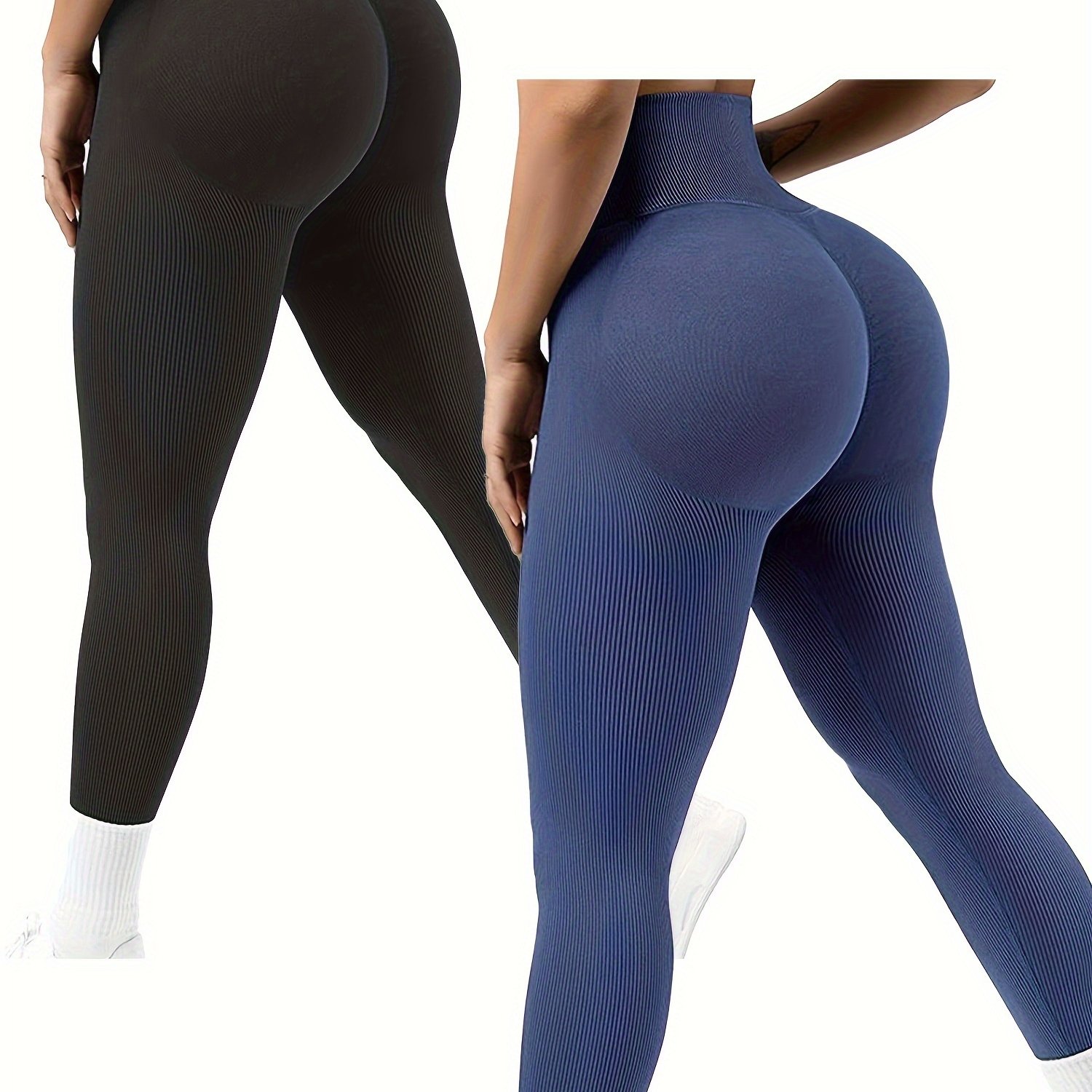 Aayomet Women High Waist Workout Gym Seamless Leggings Yoga Pants Tights  plus Size Yoga Pants for Women 2x Long (Purple, S/M) 
