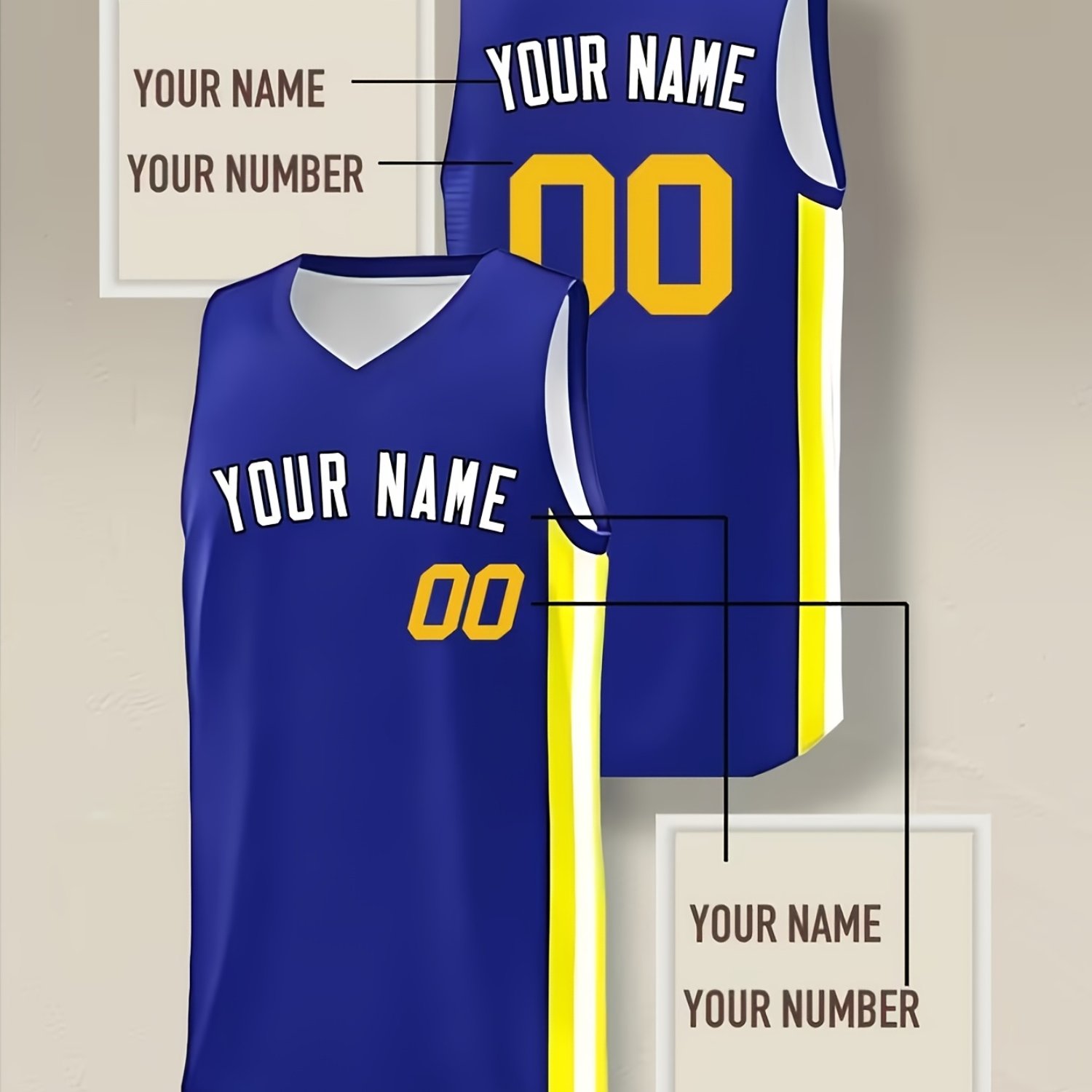 TEMU Custom Men's Summer New 3d Print V-neck Tank Top, Featuring A Color-blocking Design, Made From Comfortable, Breathable, Quick-drying Fabric.