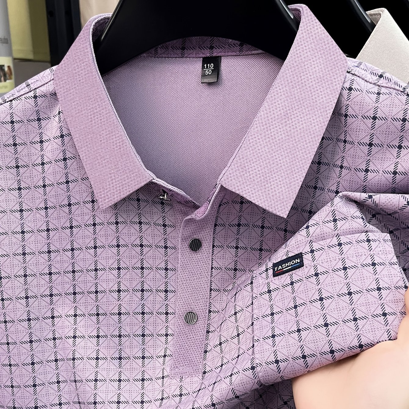 TEMU Men's Short-sleeve Shirt, Summer Breathable Thin Sport Shirt, Casual Pocket , Business Casual Commuter Apparel, Comfortable And Versatile Top,