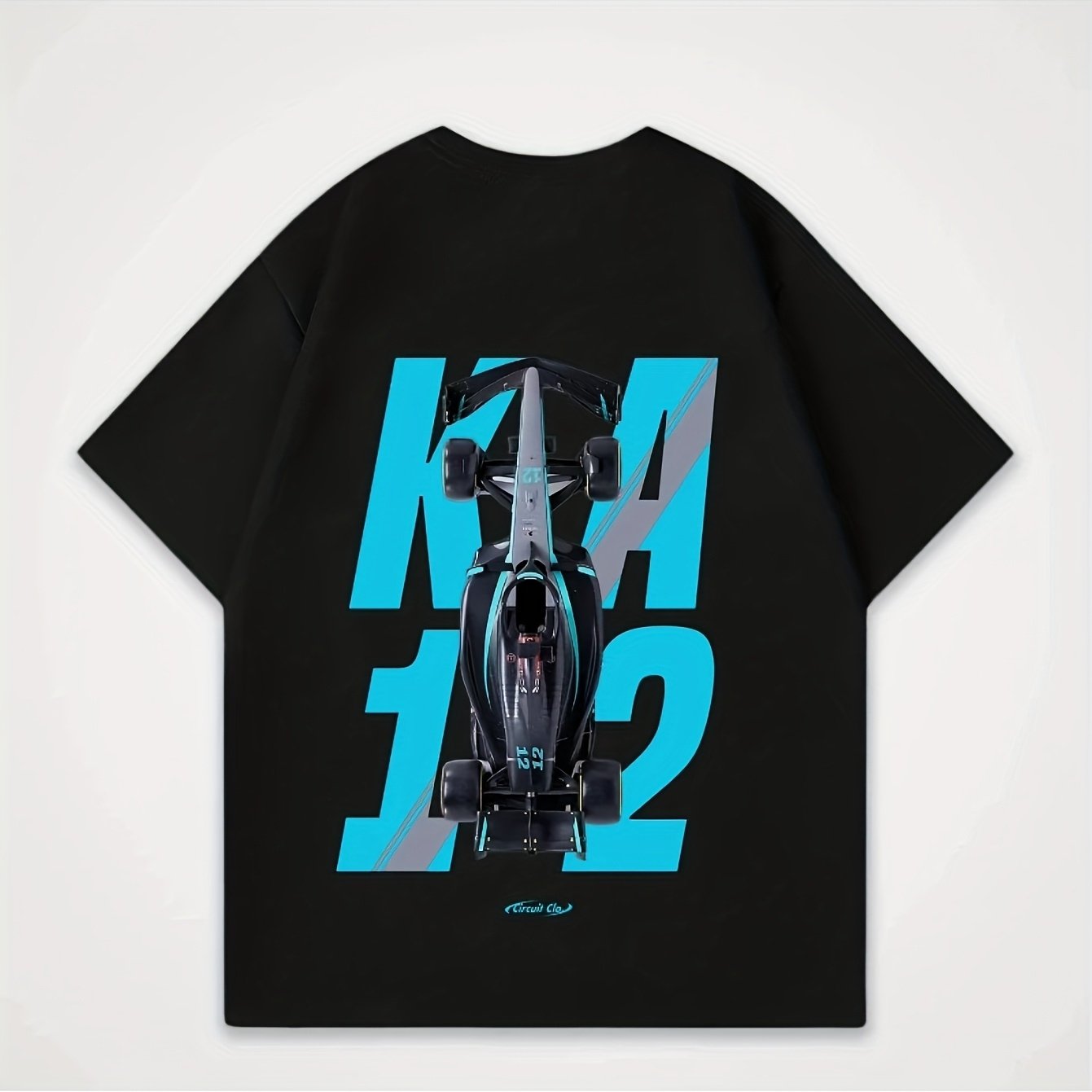 TEMU Casual Crew Neck, Short Sleeves, Suitable For , Regular Fit, Smooth Texture