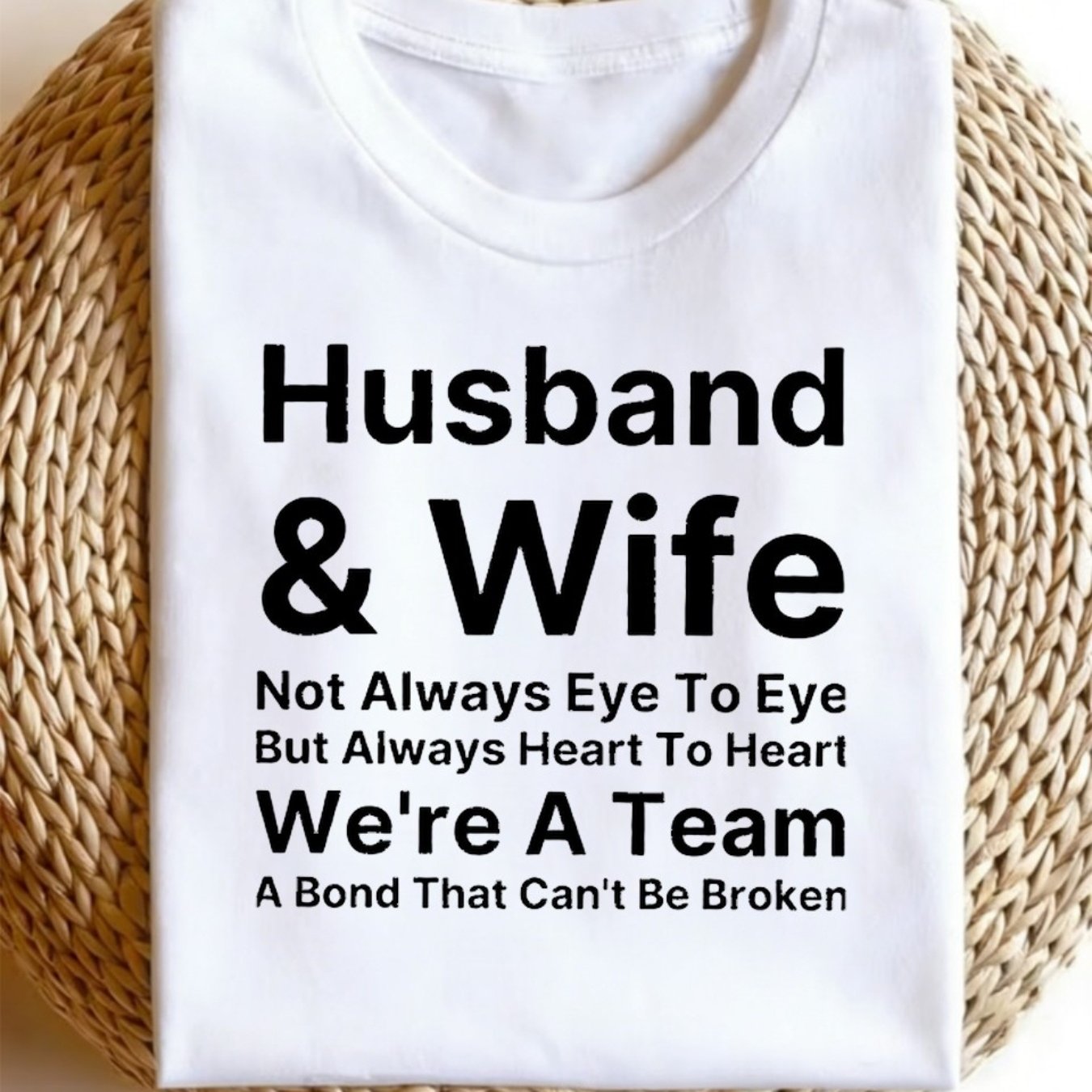 Couple T-shirt - Matching "not But " - Soft Comfortable Unisex Shirt Suitable For Men &, Machine Washable Gift For, Apparel For Casual Attire Or Special Occasions