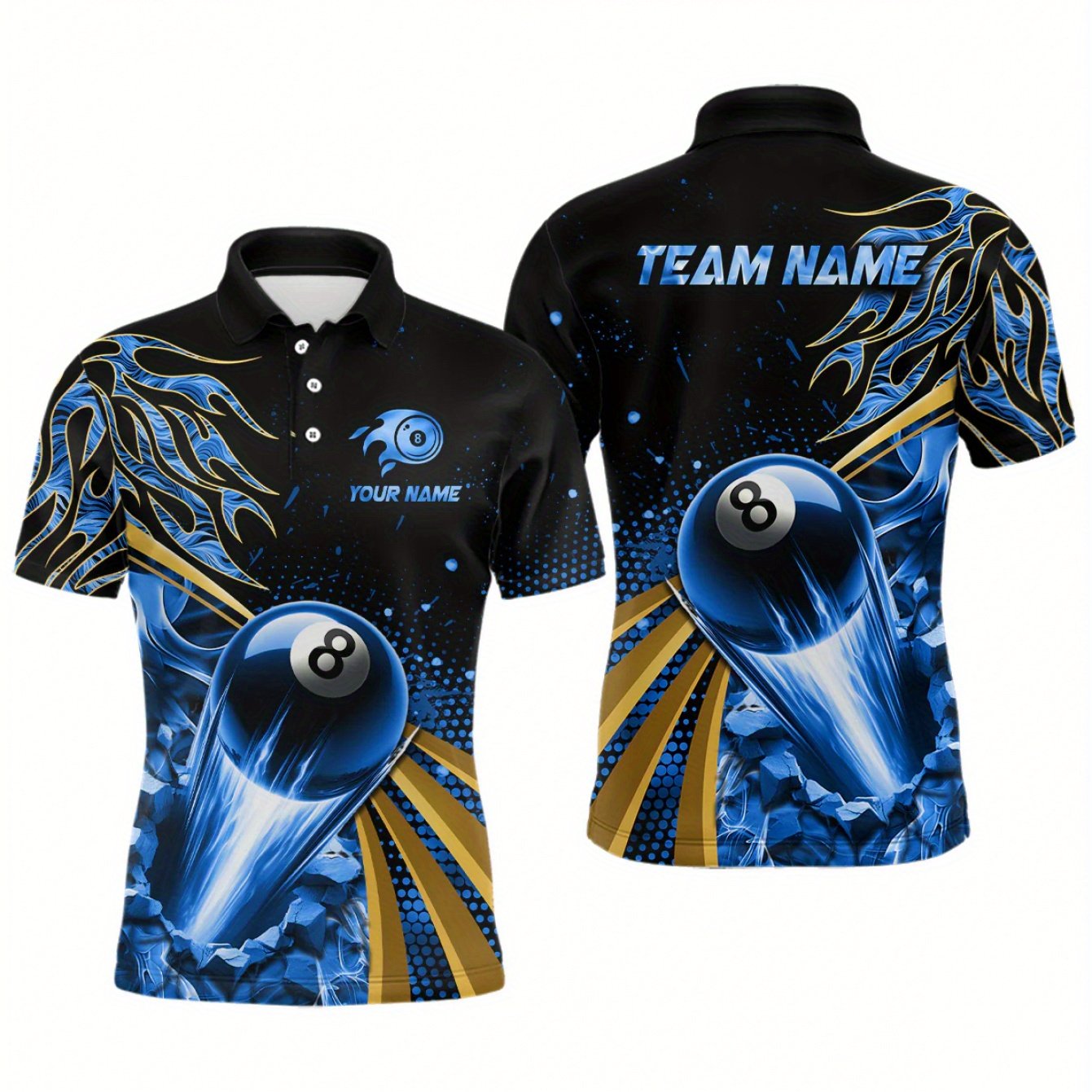 TEMU Custom Shirts, Personalized Billiards Jerseys, Gifts For Him, Gifts For Husband, Personalized Gifts