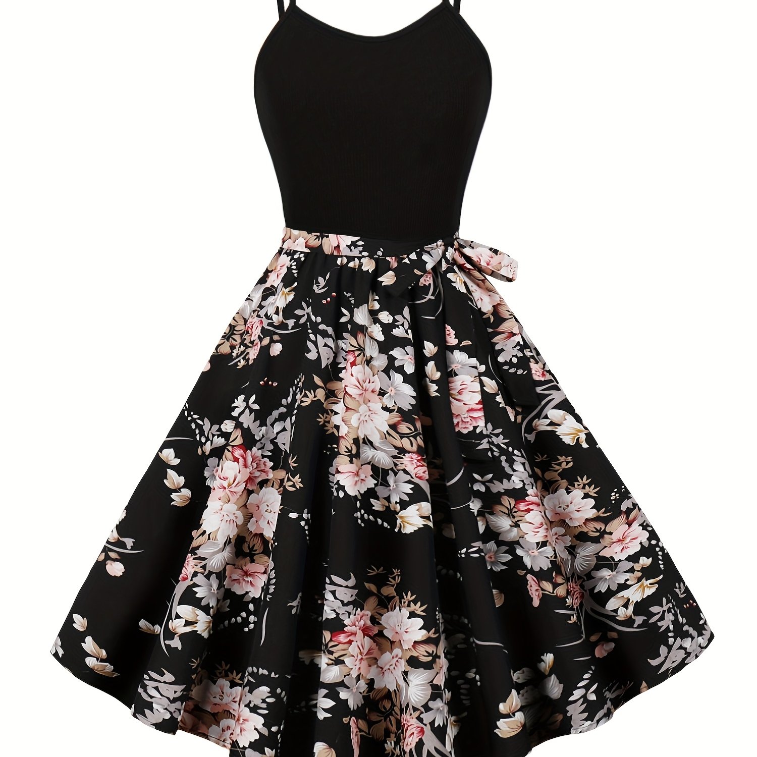 E-shop Elegantes Party Freizeit Urlaub Cami Kleid