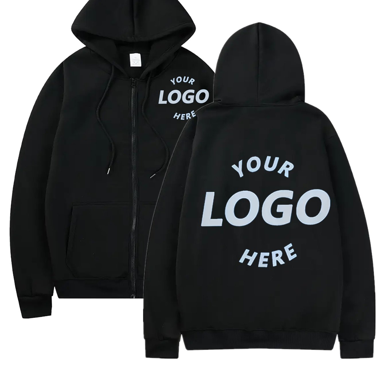 TEMU Felpa con cappuccio personalizzata stampata 2026 da e da donna con zip, vestibilit� , abbigliamento casual , maglia a maniche lunghe con
