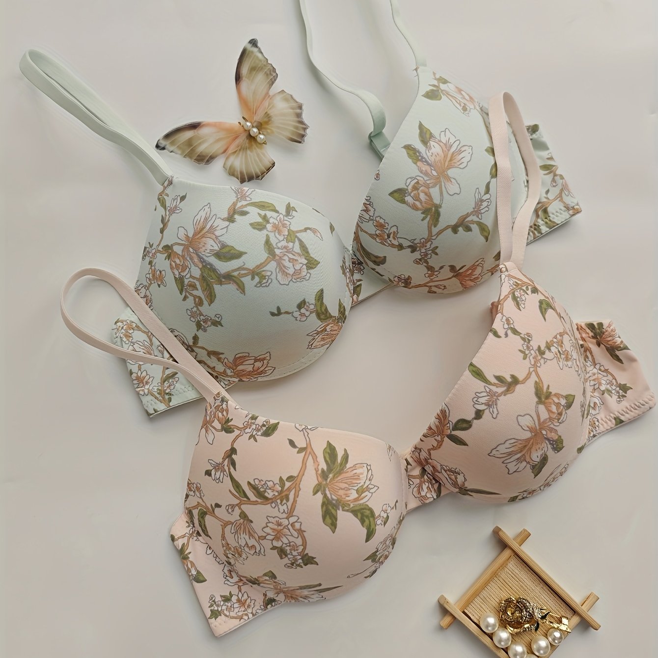 2pcs Women's Bras, ' Daily Comfortable Bras