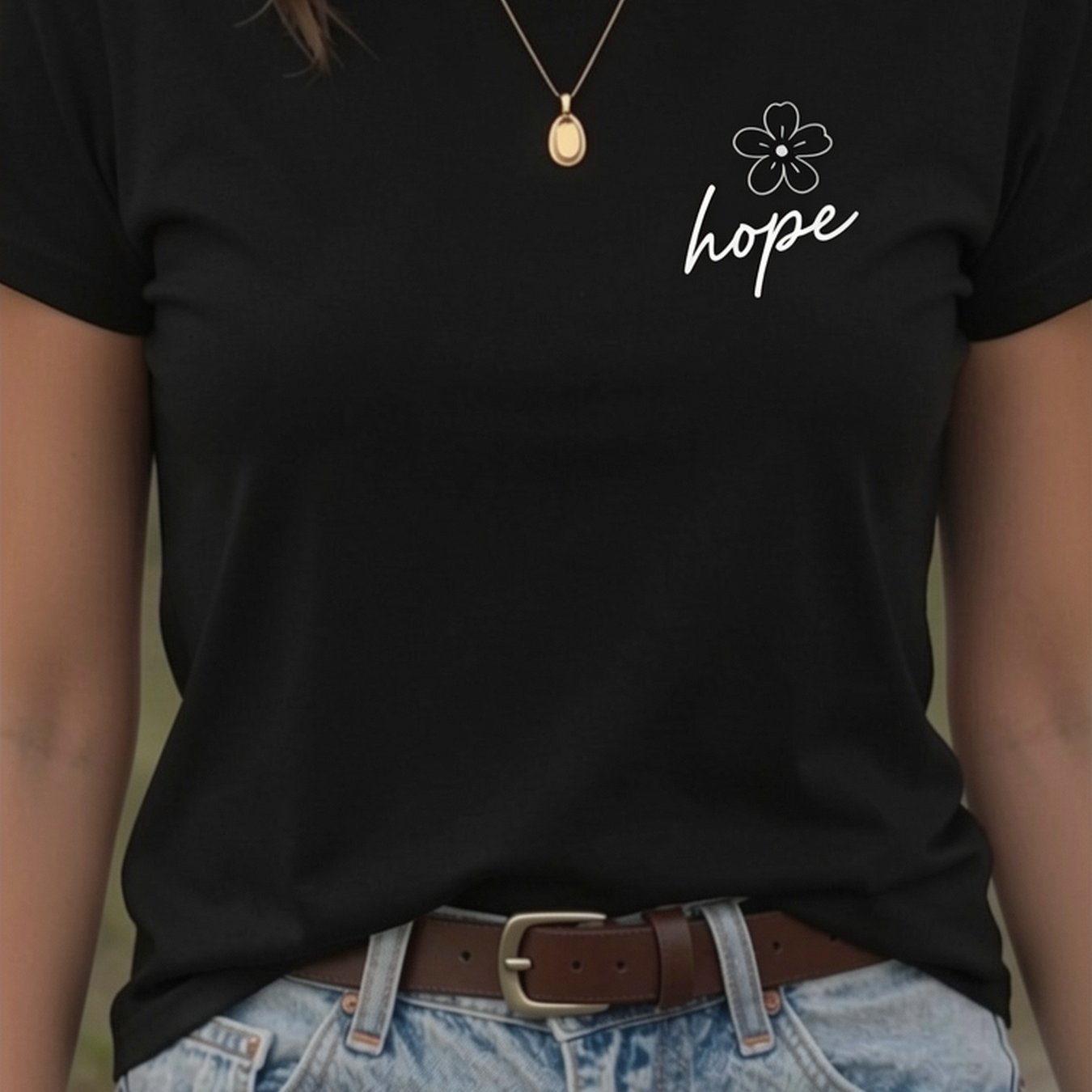 Image of Women's Soft Breathable T-shirt - Short Sleeve Crew Neck Casual Top With -line Regular Fit, Machine Washable Suitable For Any Outfit, Multiple Colors, Short Sleeve Style For Daily Wear (xs-xxl)