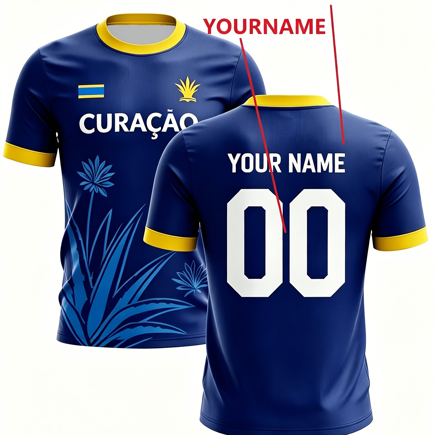 TEMU Men's Customized Jerseys, Men's Round Neck Short Sleeved Football Jerseys, Customizable With Printed , Team Slogans, Lightweight And Breathable