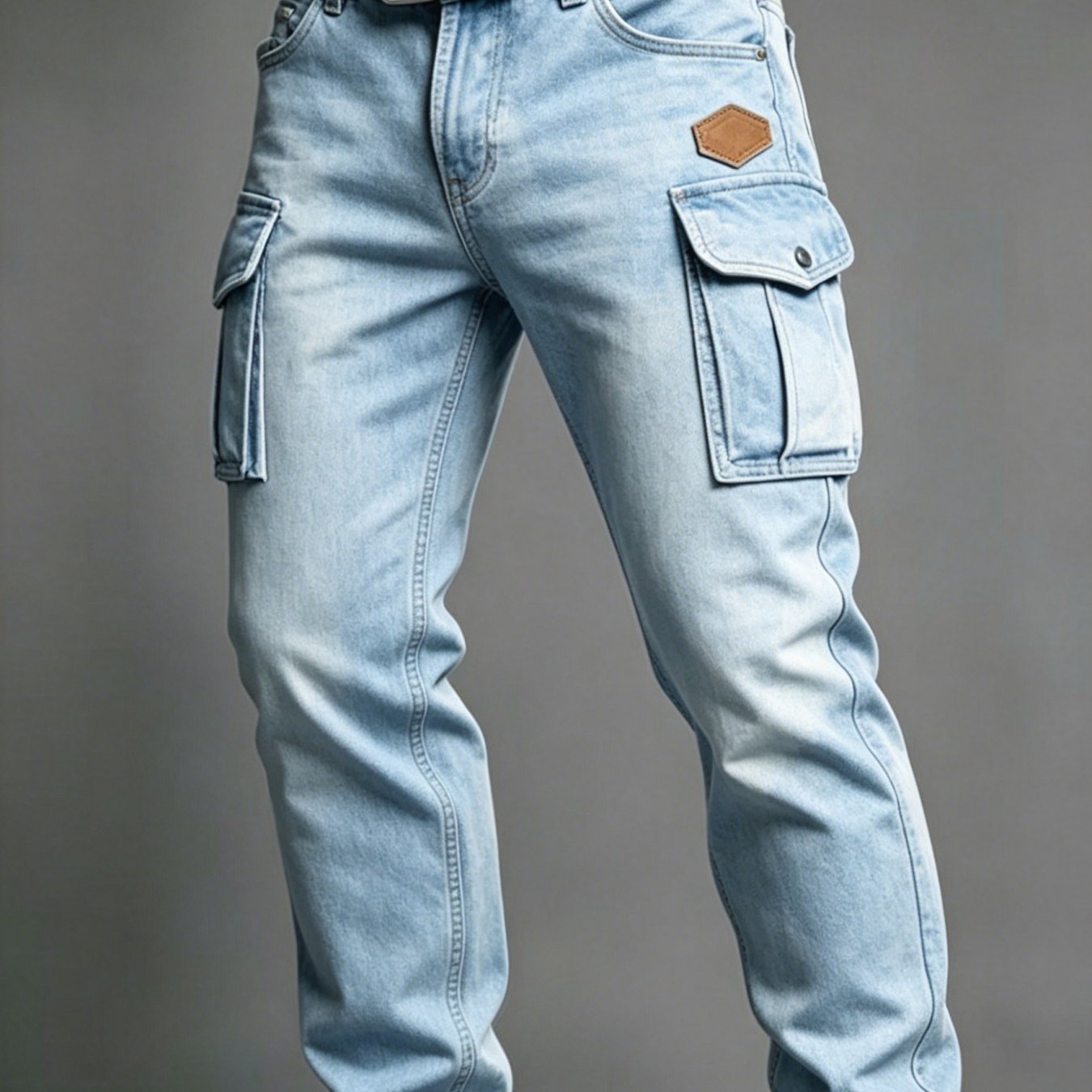TEMU 2026 Single-piece Men's Pants, New European And Art Printing, Trend Shorts, Casual And Versatile Men's Pants, For , Gifts, Father's Day Gifts