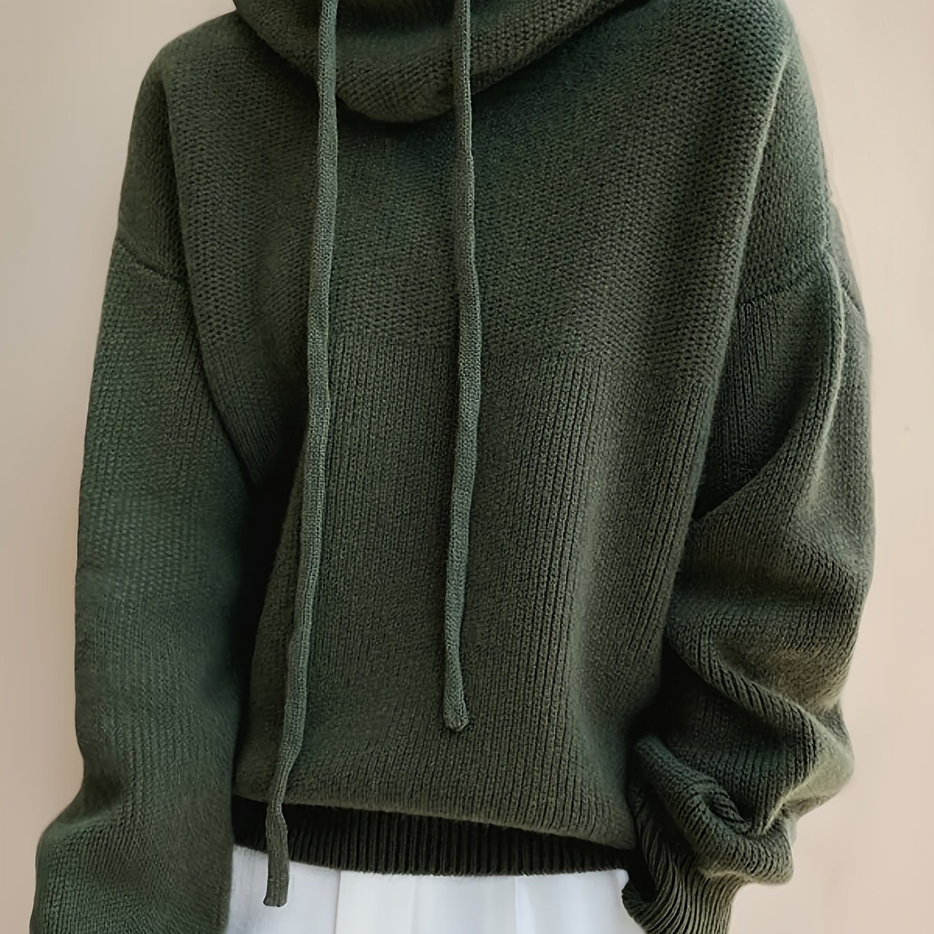 E-shop Damen Kapuzenpullover Langarm Pullover Lässig Bequem