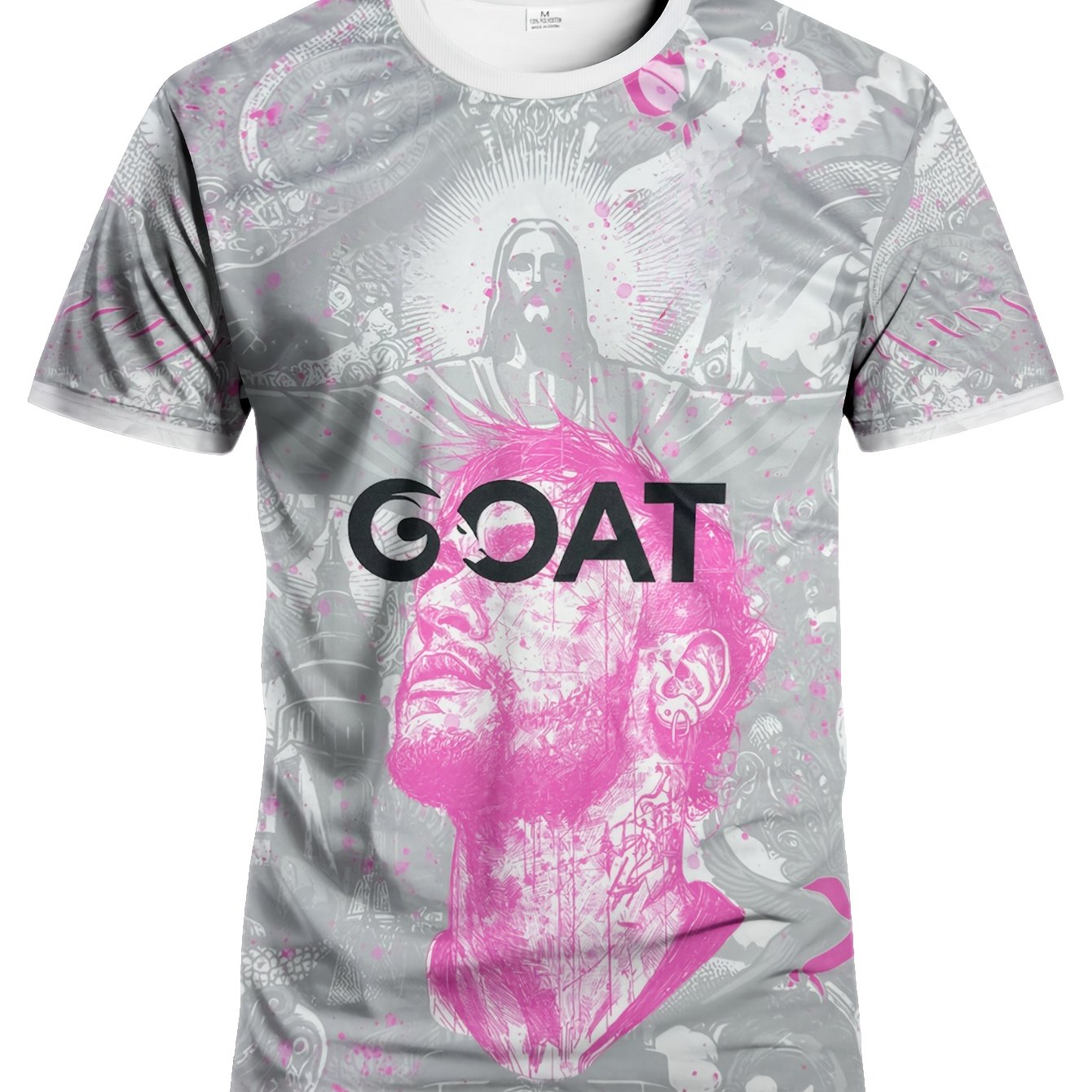 TEMU Brazilian Special Men's Soccer Sportswear Round Neck Sports T-shirt With Style