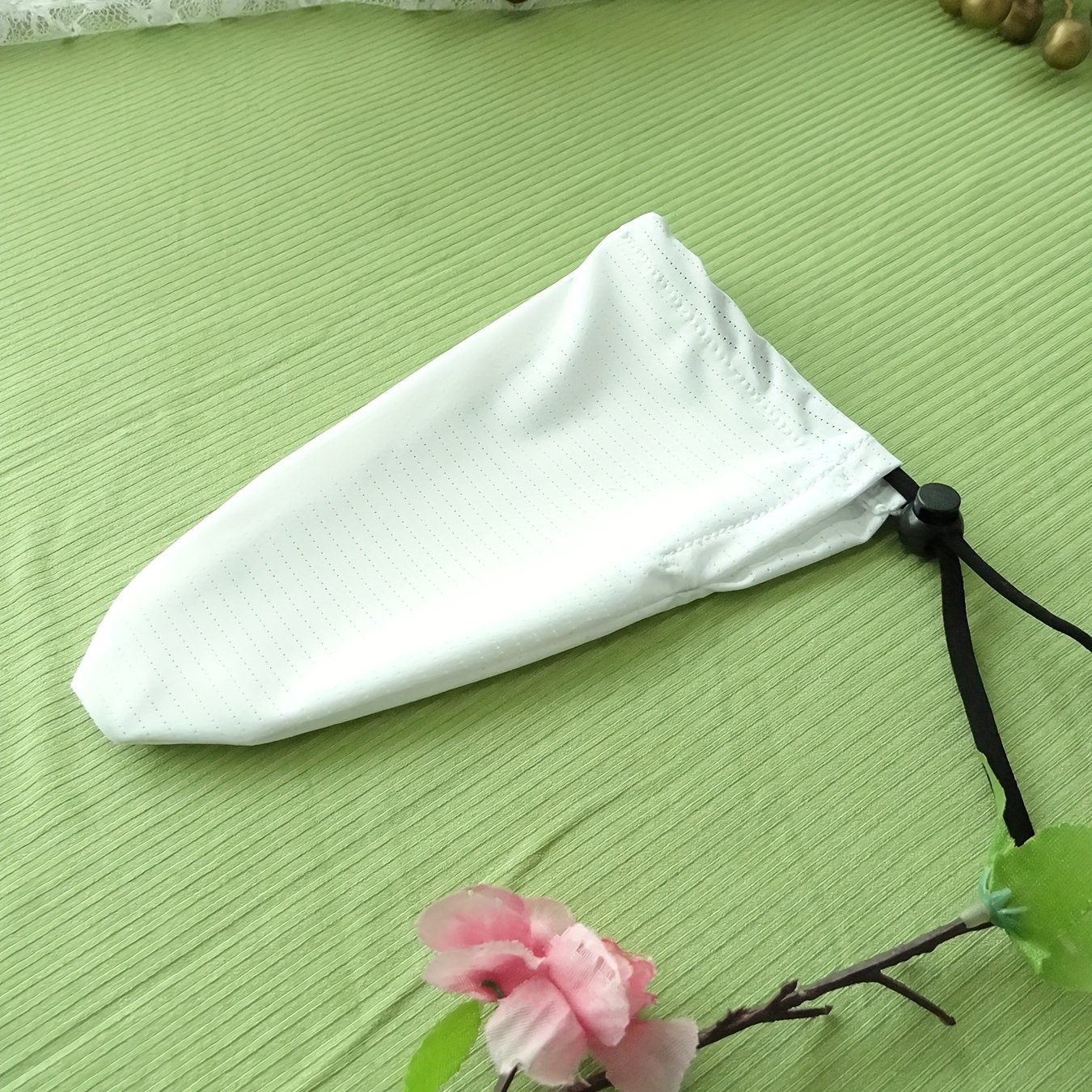 White No-belt Mesh Thong Underwear Pouch, Breathable Thong Drawstring Thong, Swimming Trunks Pouch Thong Fits Sizes S/m/l/xl