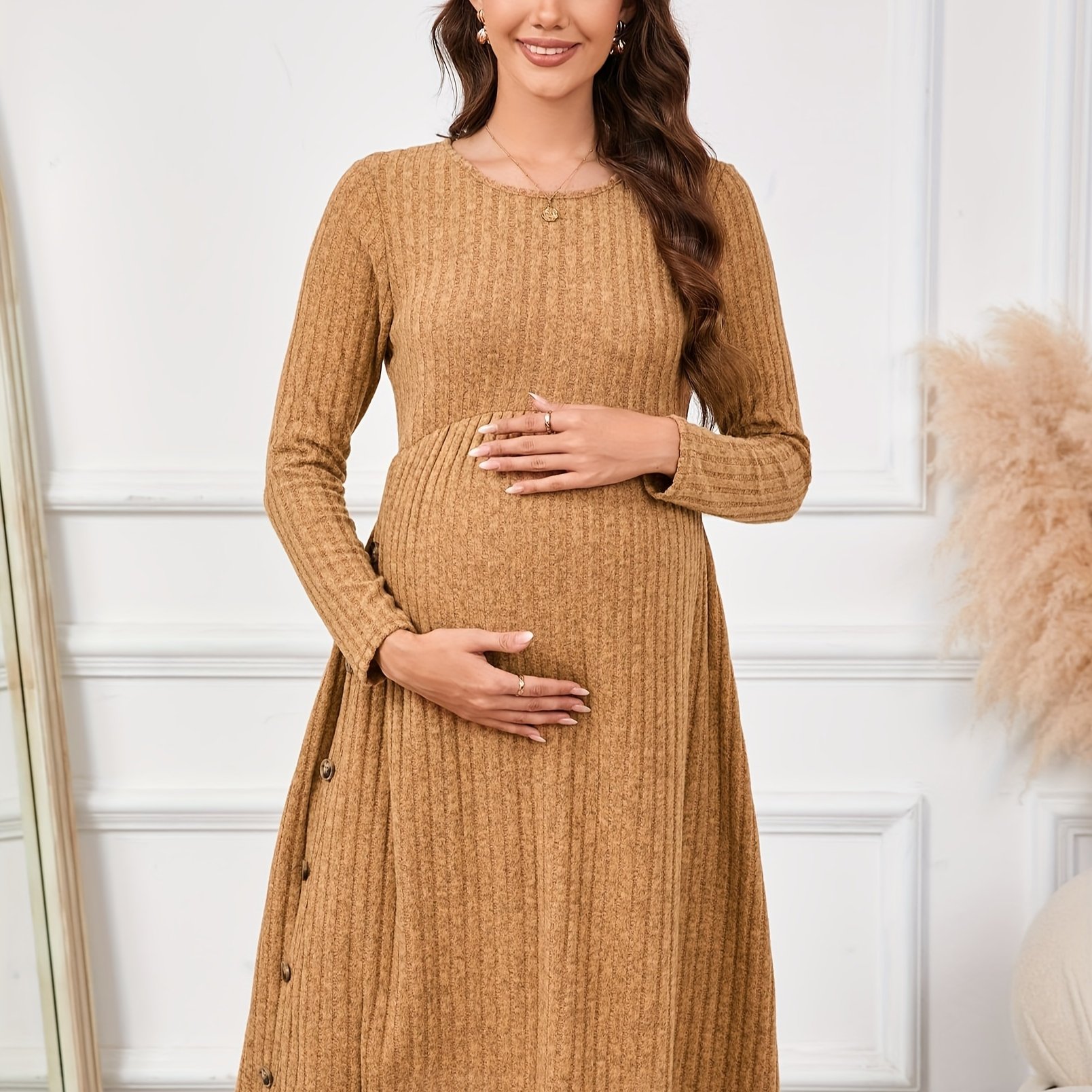 chinese dress ladies Charlotte Maternity Photoshoot Dress main image 0