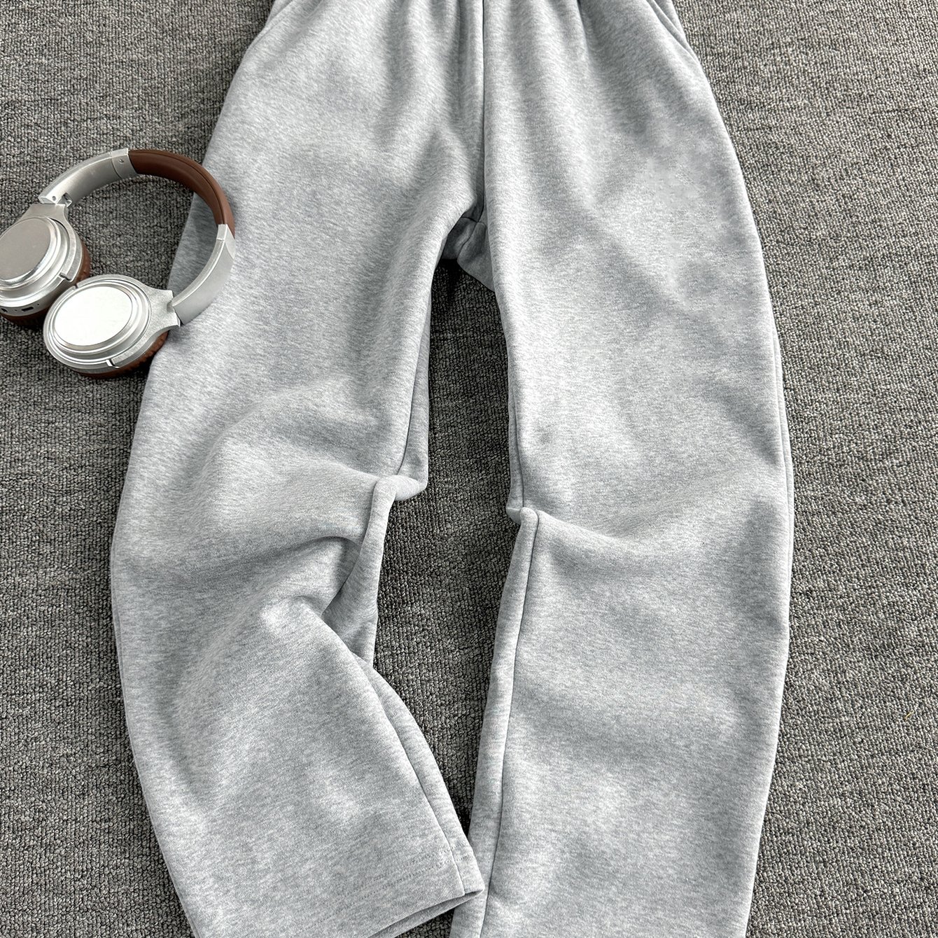 TEMU 1pc Women's Loose-fit Wide-leg Casual Sweatpants For Autumn/winter, Featuring A Relaxed And Slouchy Feel For Daily Commuting, Shopping, And