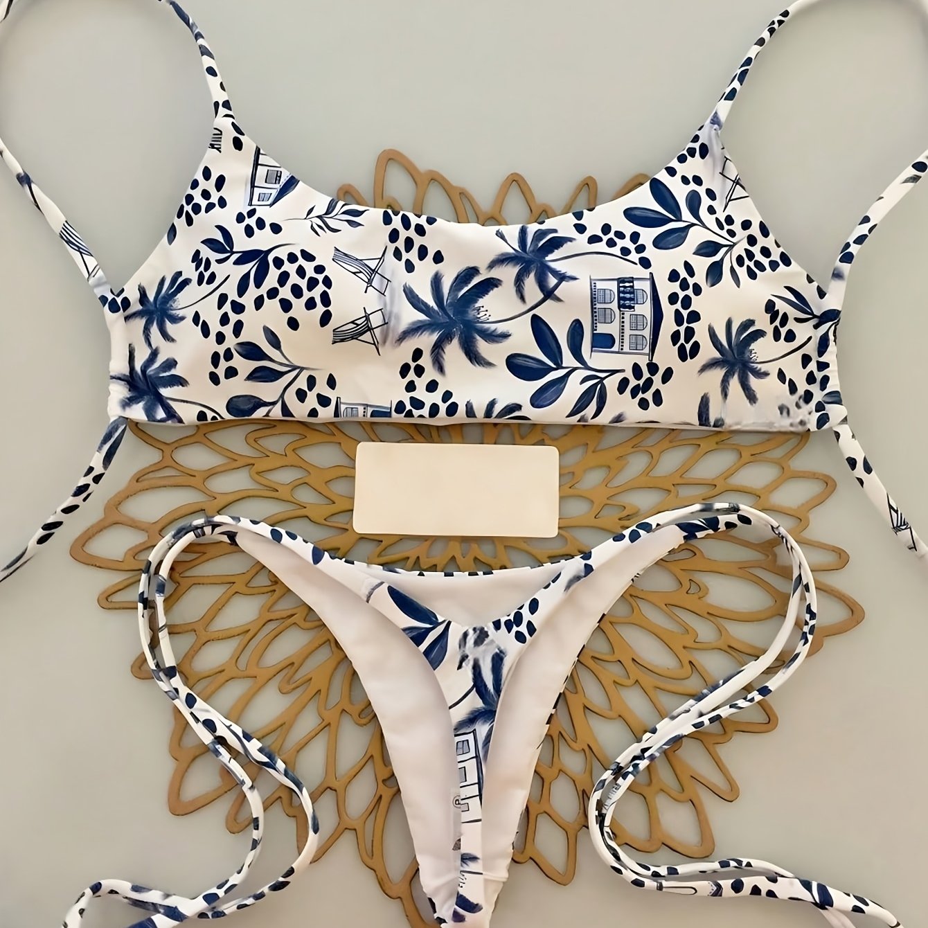 TEMU New Sexy Split Swimsuit Premium Bikini Set