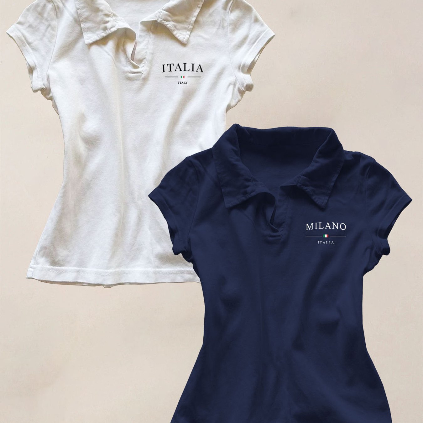 TEMU Vintage Top From 2pcs, Summer Short-sleeve Shirt, Flattering Regular Shoulder T-shirt For Women