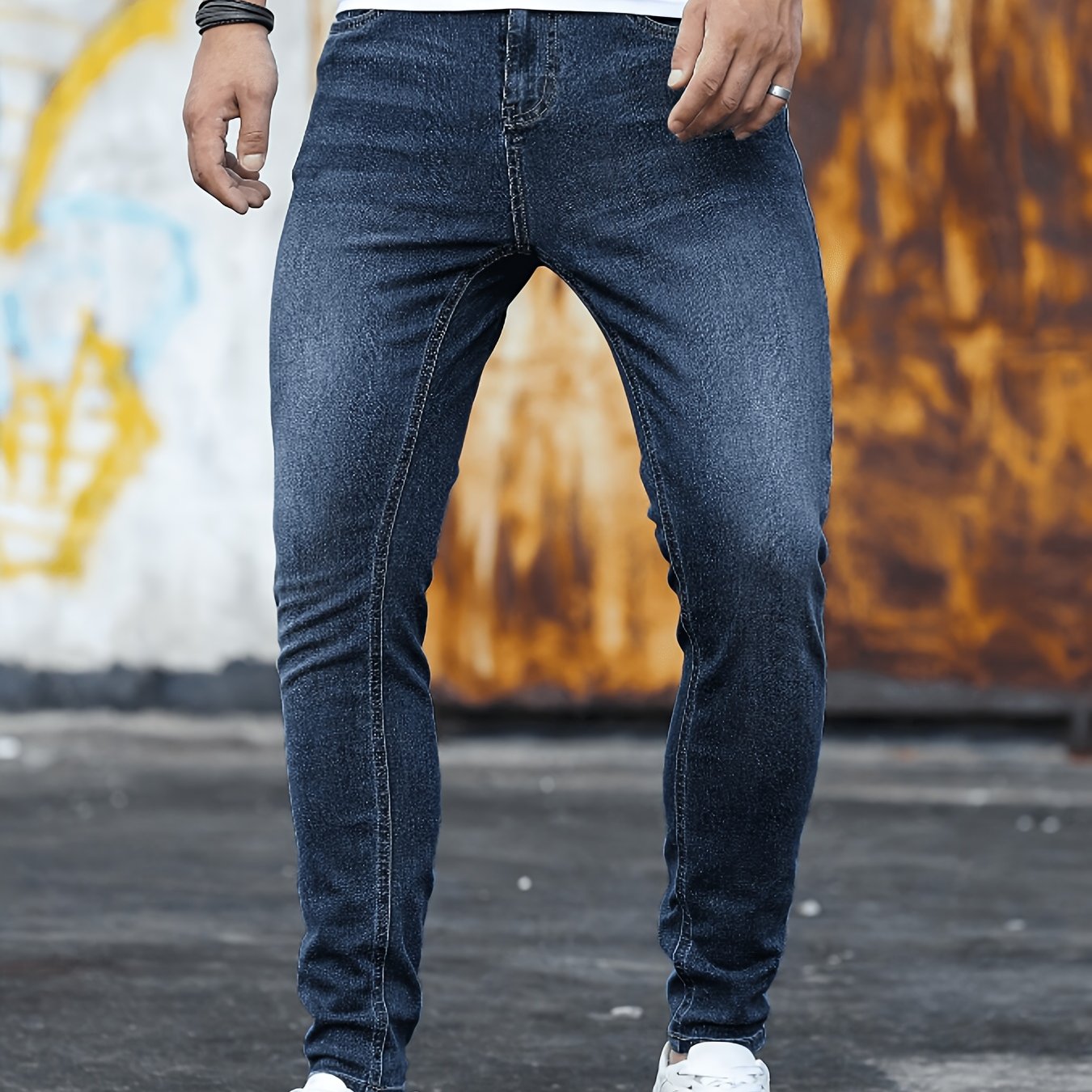 Men's Slim Fit Stretch Denim Pants