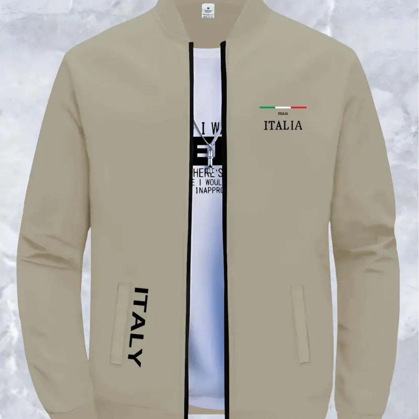 TEMU Jacket Men's Loose Casual Jacket Trendy Brand Versatile Jacket